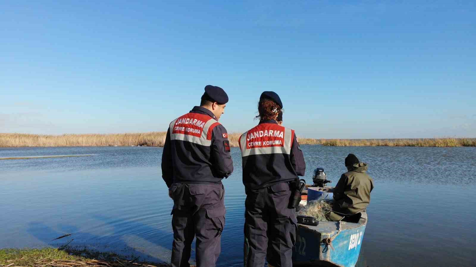 Gala Gölü Milli Parkı’nda denetim