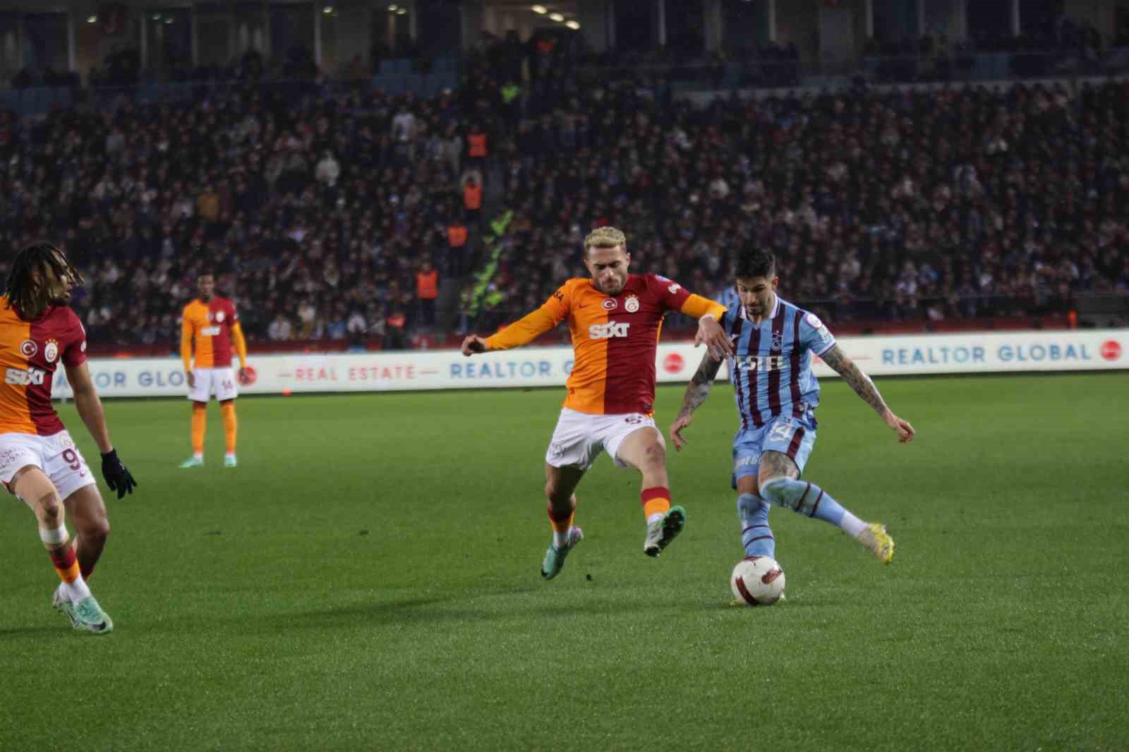 Trendyol Süper Lig: Trabzonspor: 1 - Galatasaray: 5 (Maç sonucu)