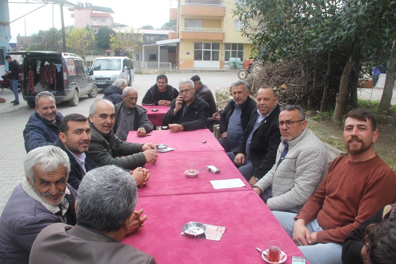 CHP Bozdoğan Belediye Başkan Adayı Özel Kavaklı Mahallesi’nde vatandaşlarla buluştu