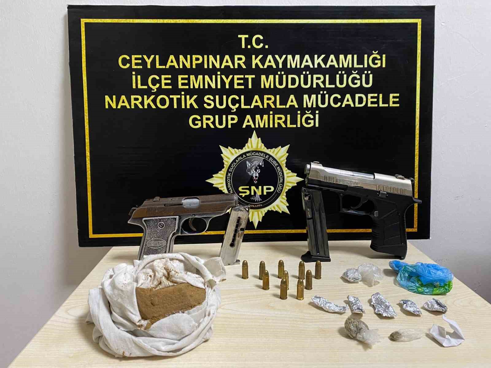 Ceylanpınar’da suç örgütüne operasyon: 10 tutuklama