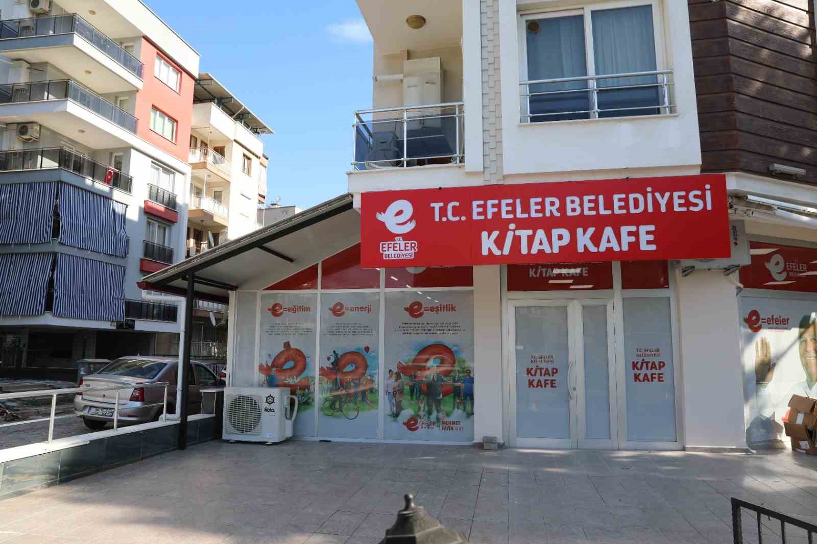 Efeler’de 15’inci kitap kafe açılış için gün sayıyor