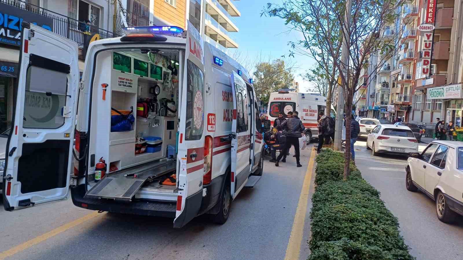 Aydın’da trafik kazası: 2 yaralı
