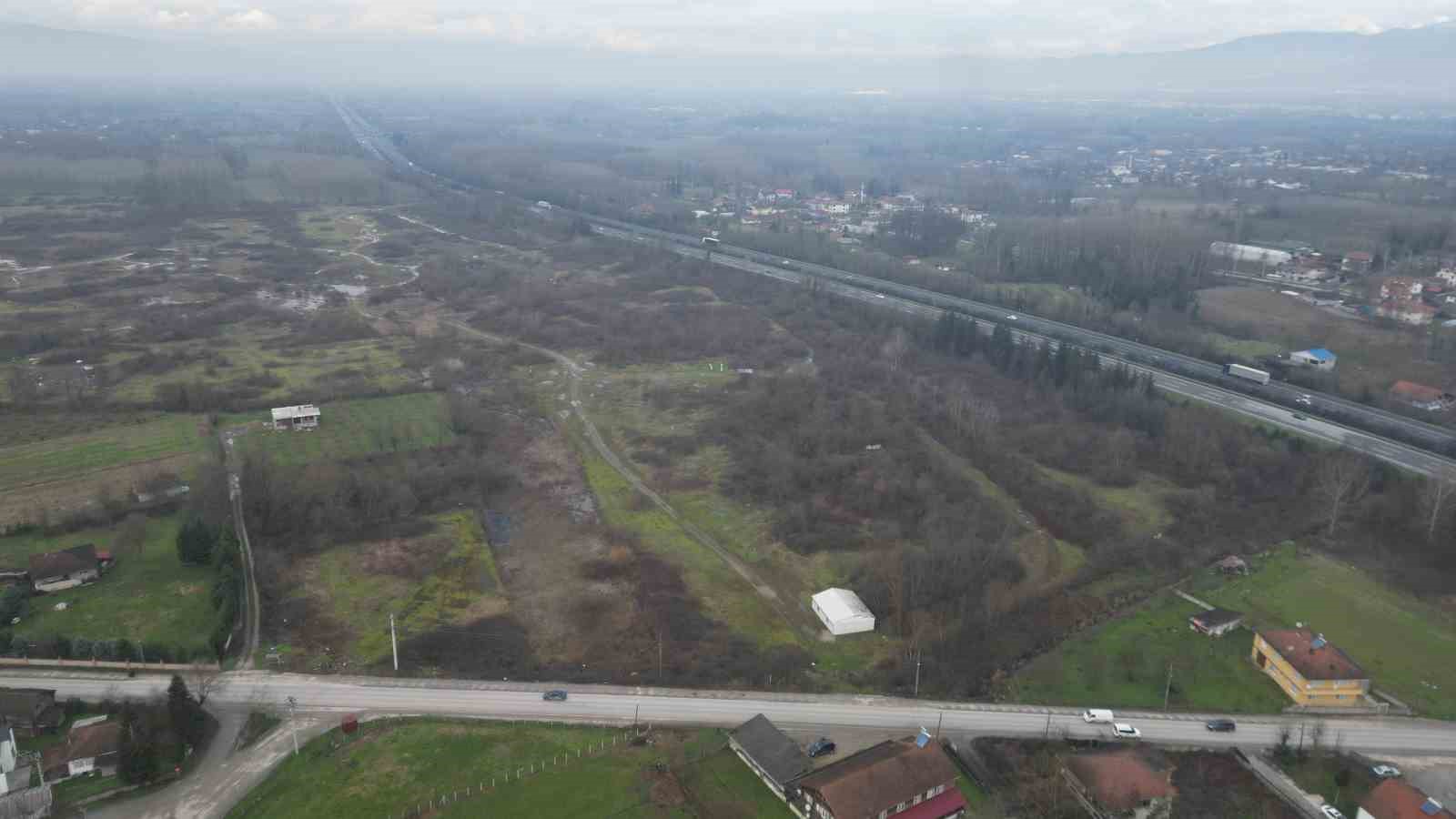 300 dönüm arazi Düzce Belediyesi’nin oldu
