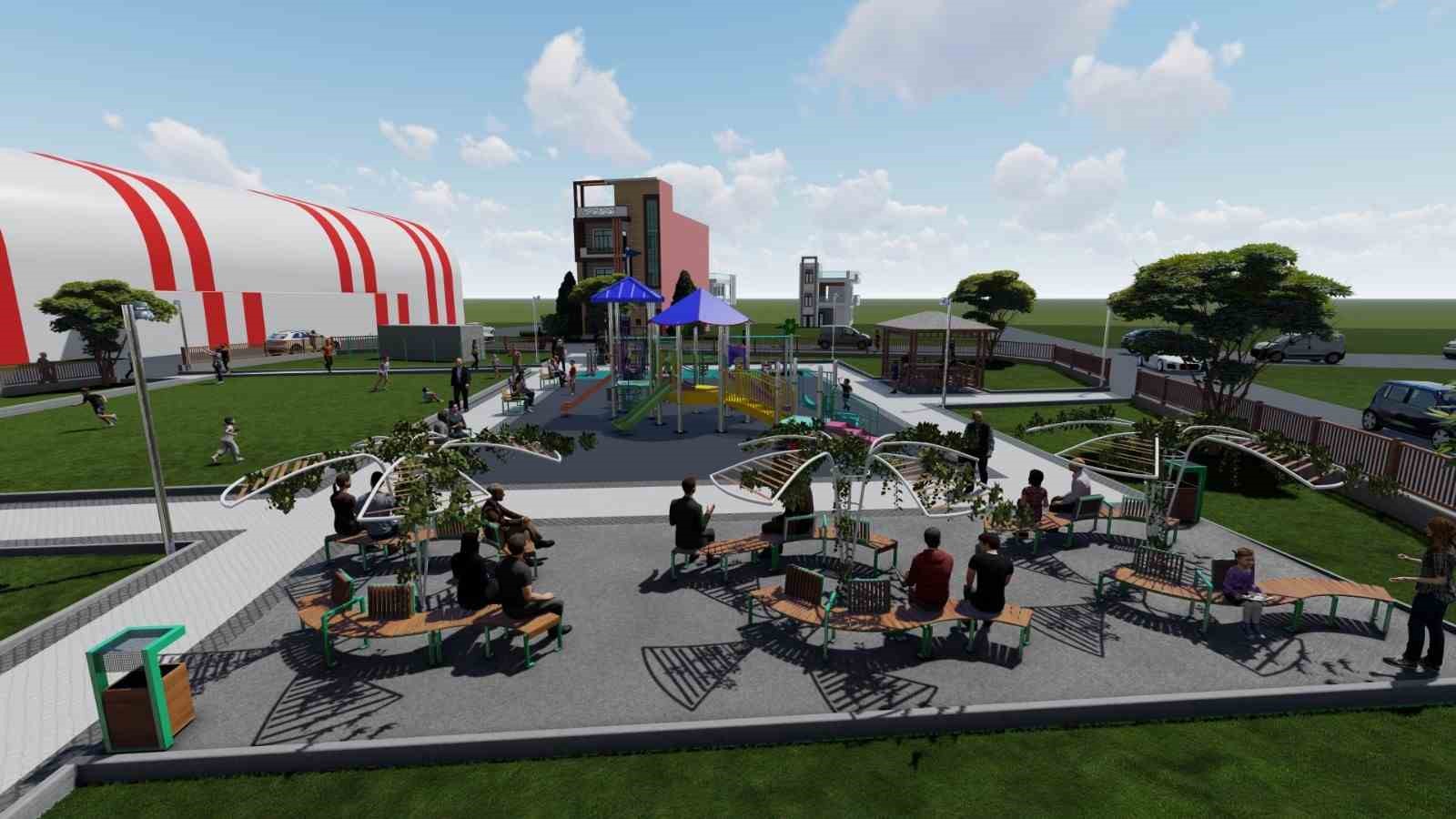 Alikahya’ya yeni park