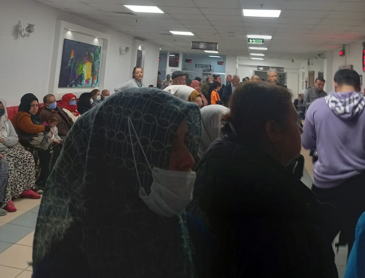 ADÜ hastanesinde röntgen çilesi
