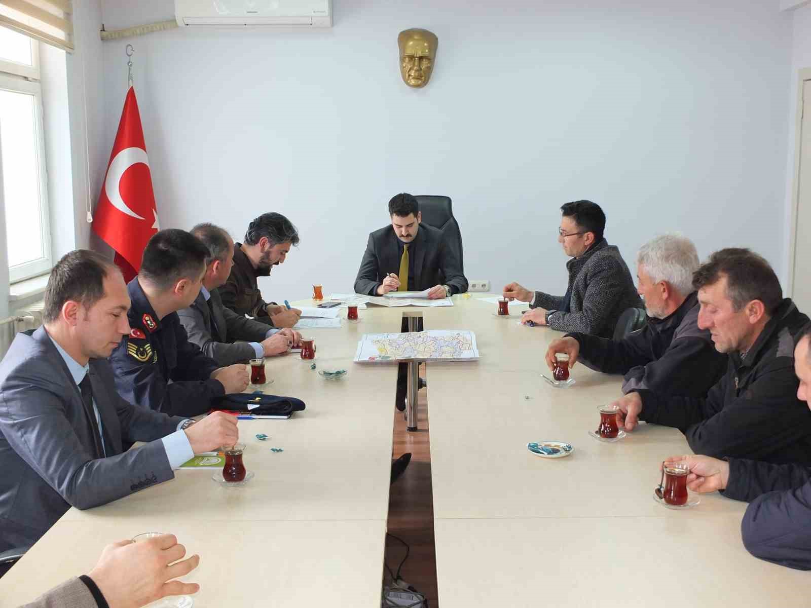 Çavdarhisar’da İlçe Av Komisyonu toplantısı