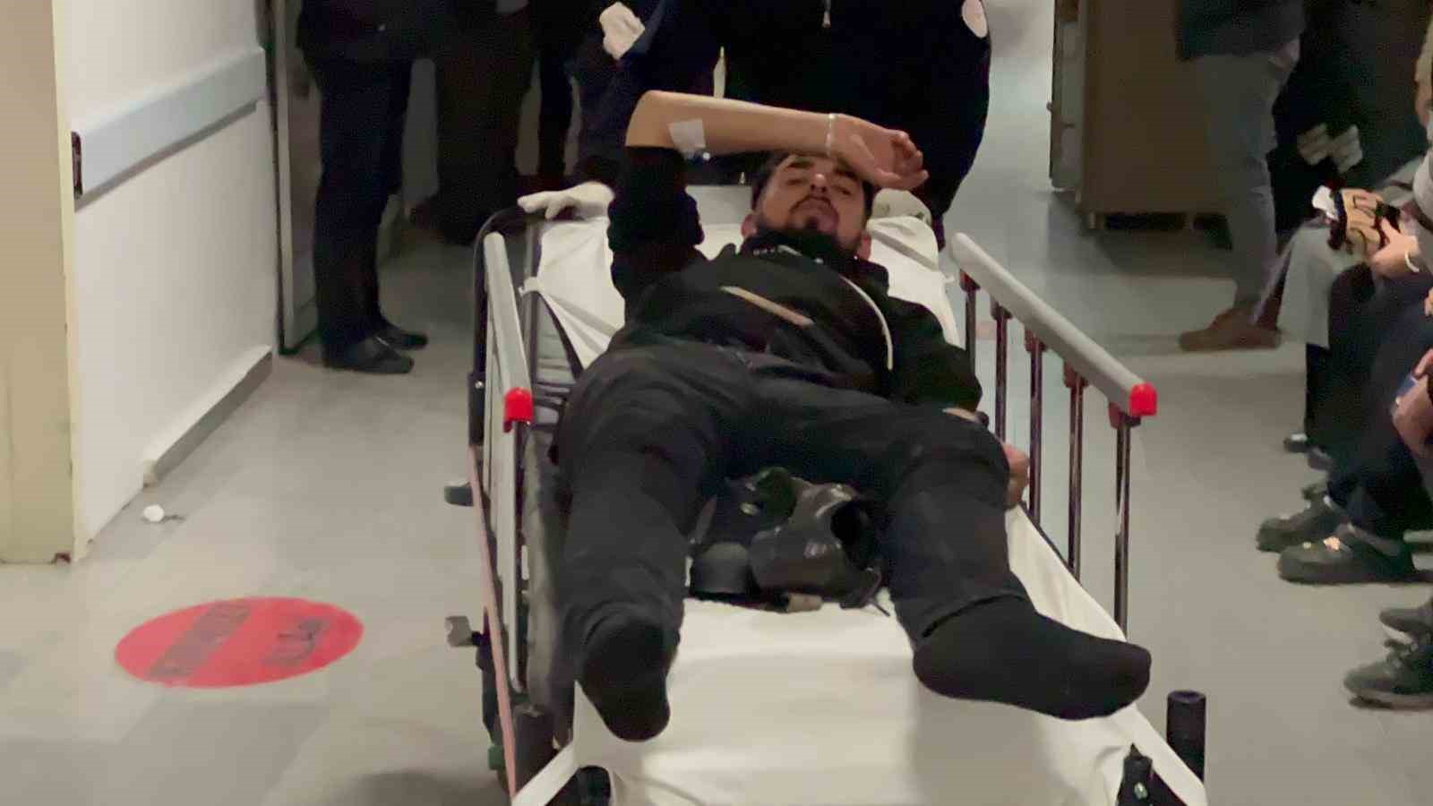 Aksaray’da gençlerin kavgası kanlı bitti: 1 yaralı
