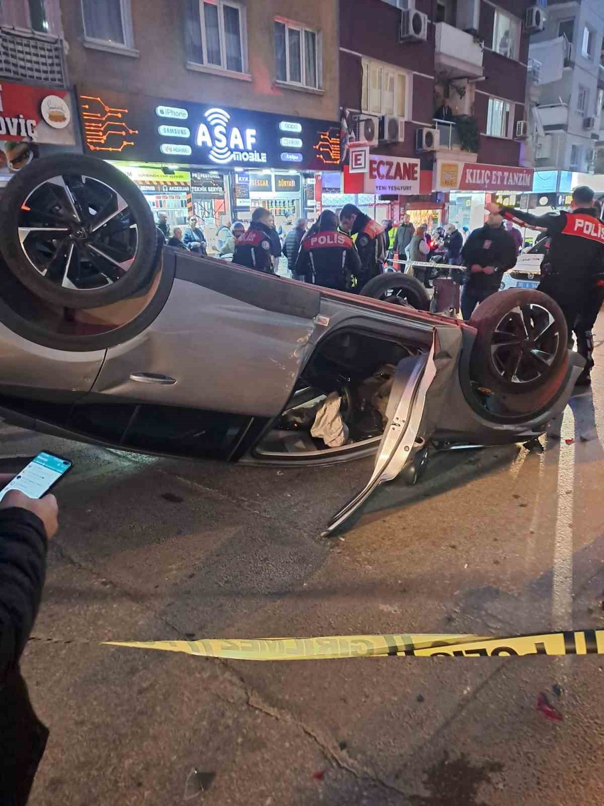 Otomobille kaza yapan sürücünün silahla yaralandığı ortaya çıktı
