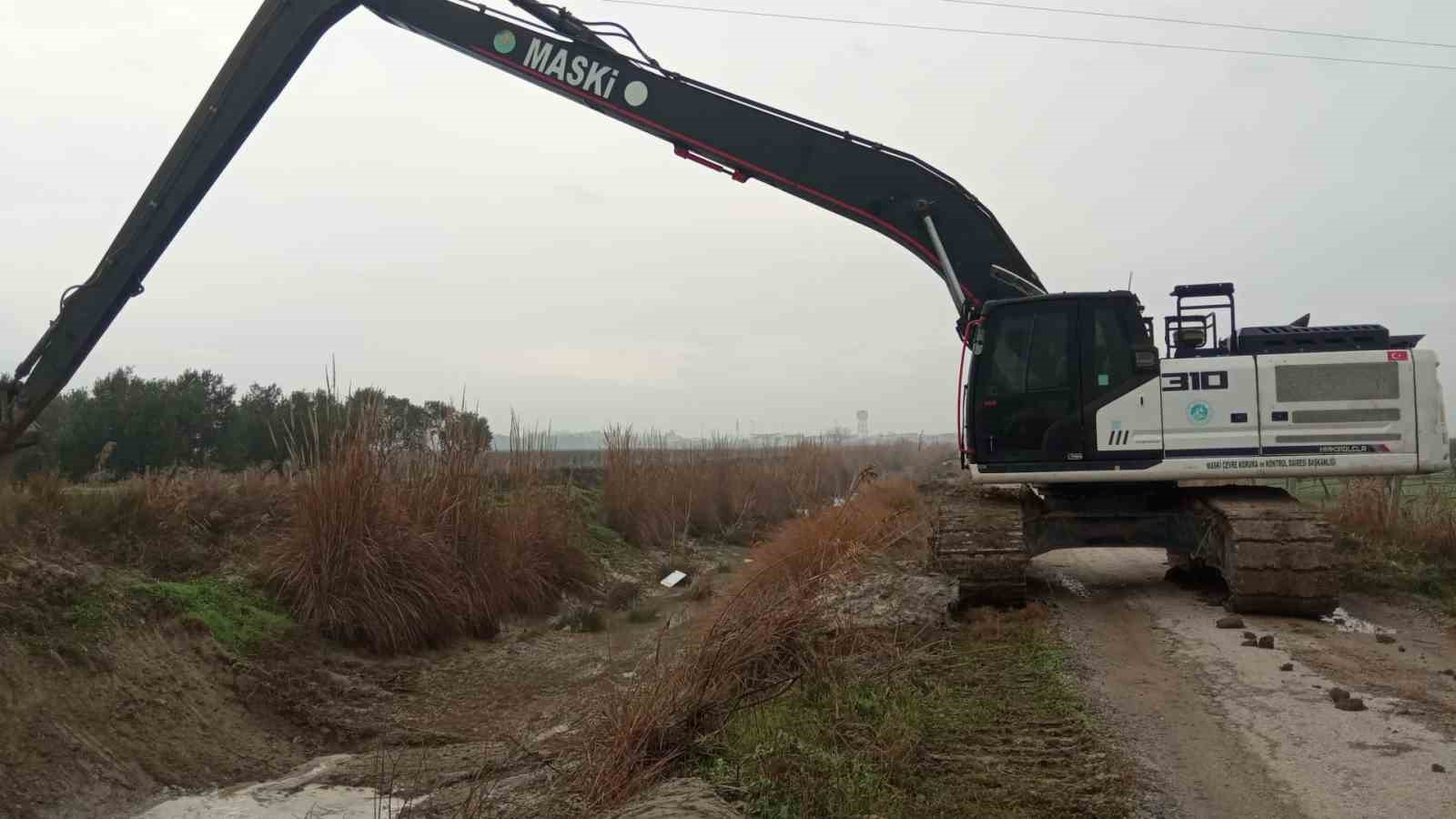 MASKİ’den Saruhan Mahallesinde 3.5 kilometrelik dere temizliği
