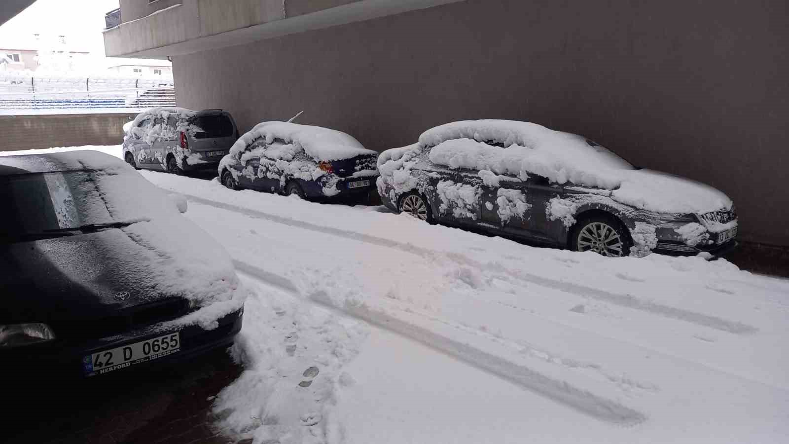 Tatvan&rsquo;da kar yağışı
