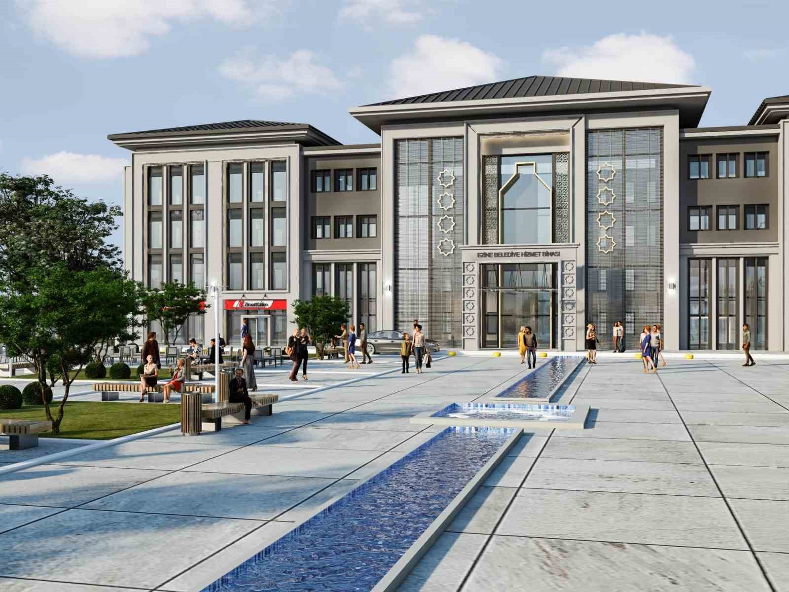 Başkan Y&uuml;ksel: Ezine Kent Meydanı Projesi, il&ccedil;eye yeni bir &ccedil;ehre kazandıracak
