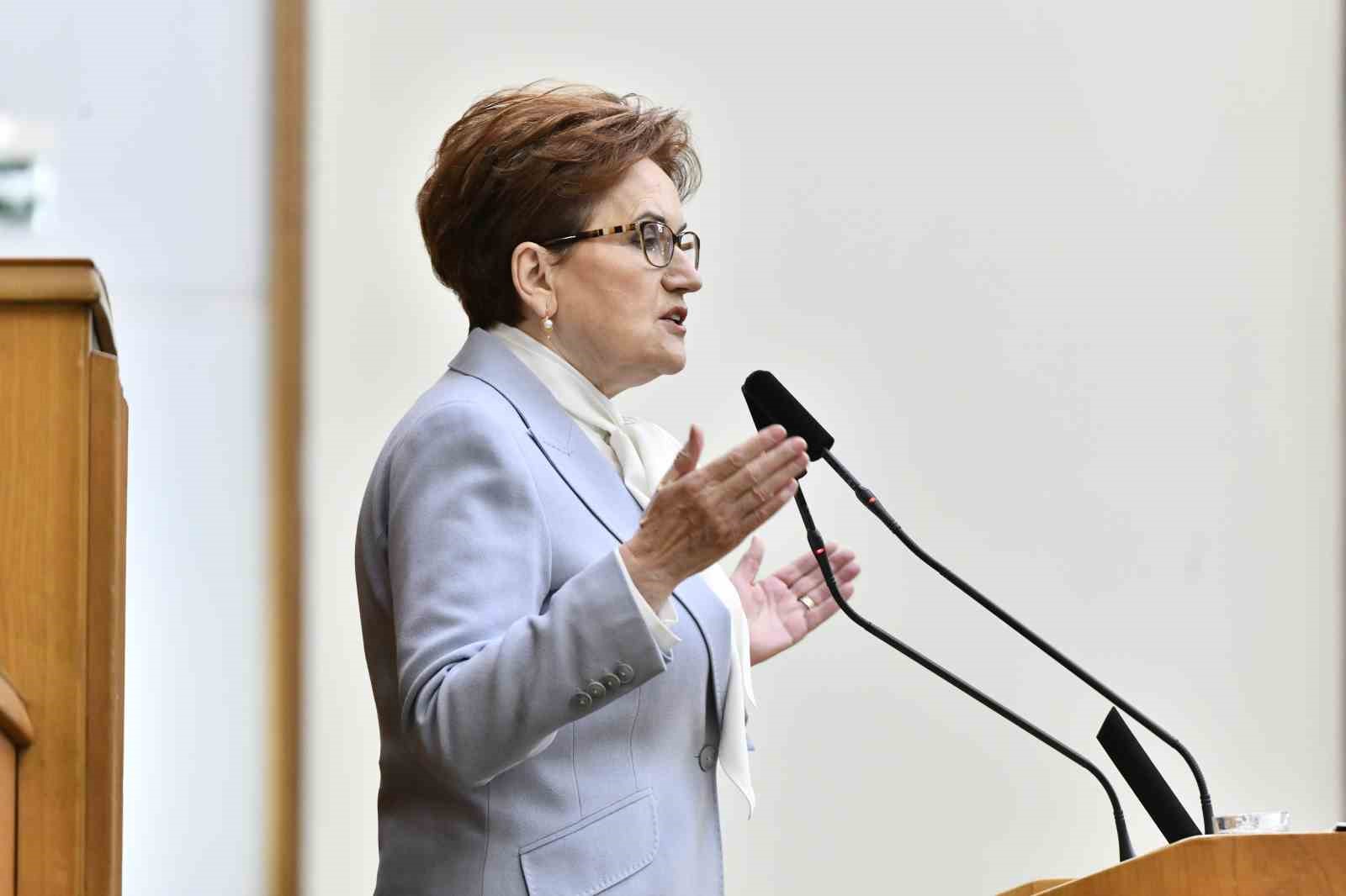 İYİ Parti Genel Başkanı Akşener: &quot;İBB Başkan adayımız Buğra Kavuncu&quot;