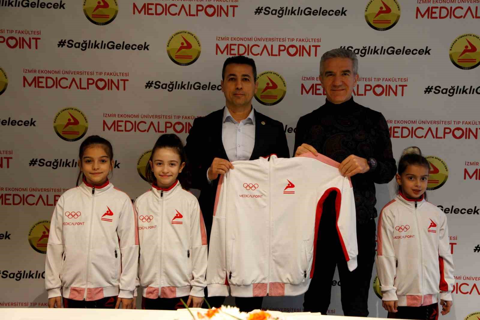 İEÜ Medical Point, Şavkar Cimnastik Spor Kulübü’nün sağlık sponsoru oldu