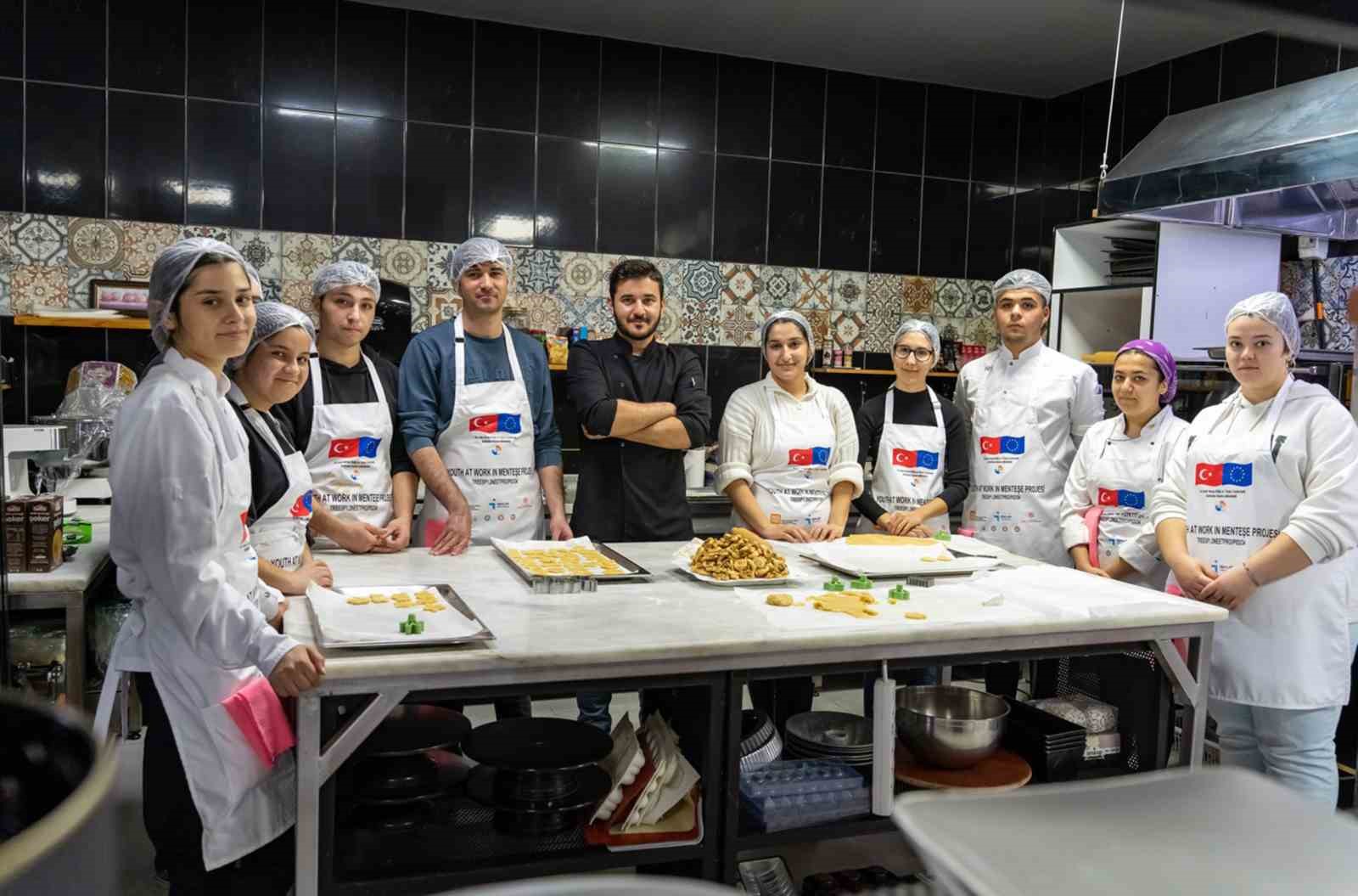 Menteşe’de ‘Gençler İşte’ projesinde mesleki eğitimler başladı
