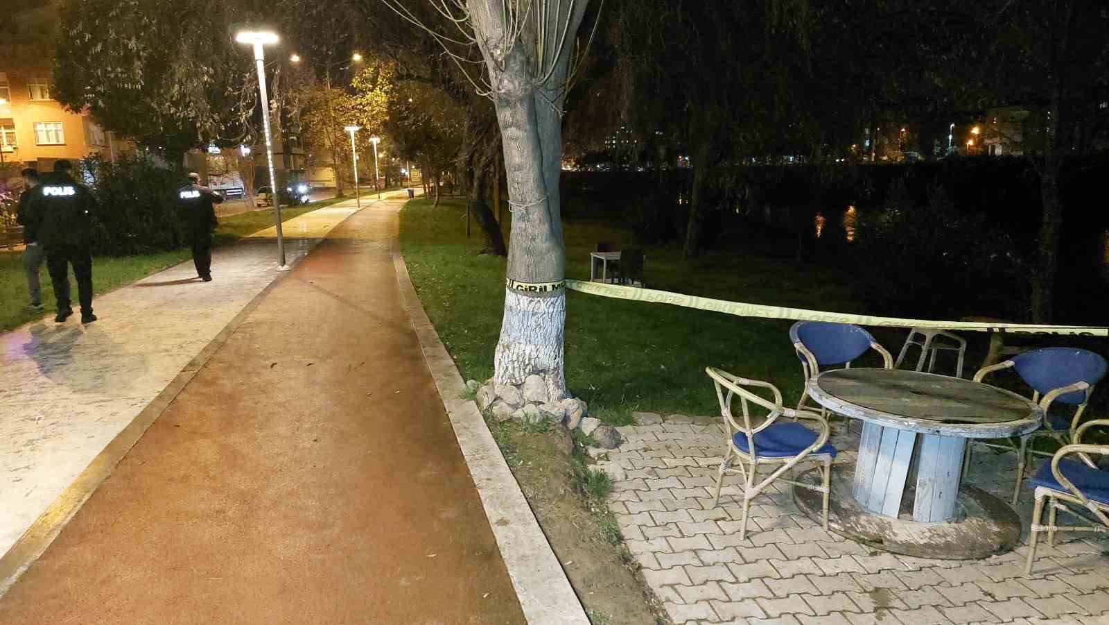 Irmak kenarında otururken silahlı saldırıya uğradı
