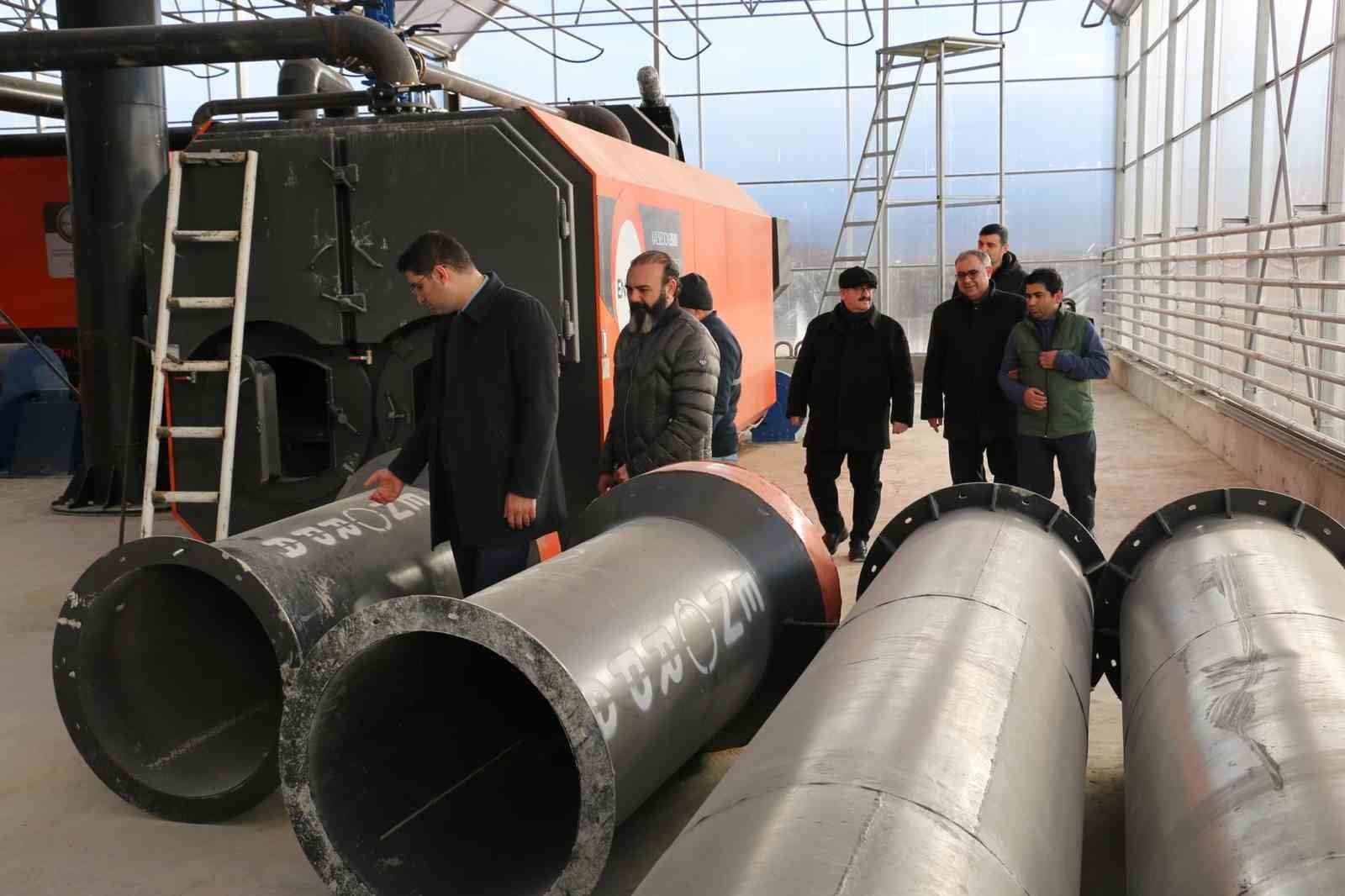 Jeotermal ısıtmalı topraksız serada üretim Şubat’ta başlayacak
