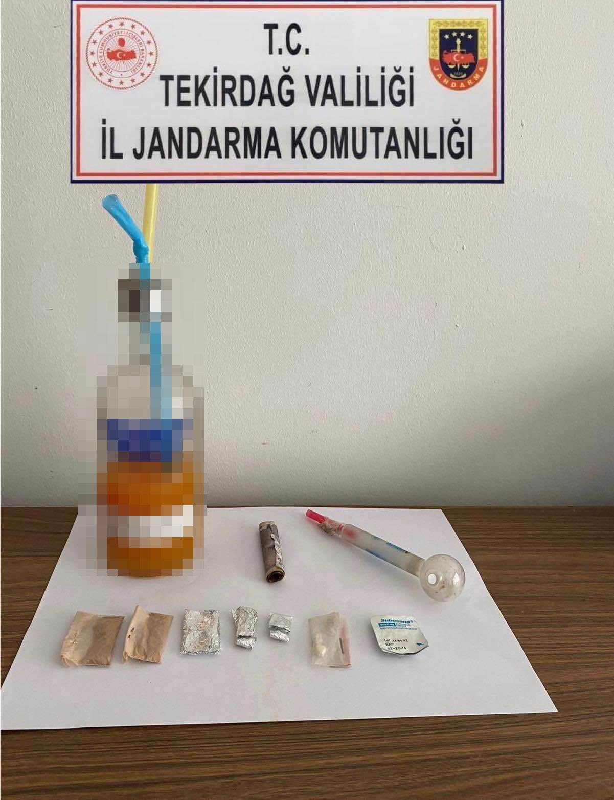 Tekirdağ’da uyuşturucu ve sahte alkol ele geçirildi