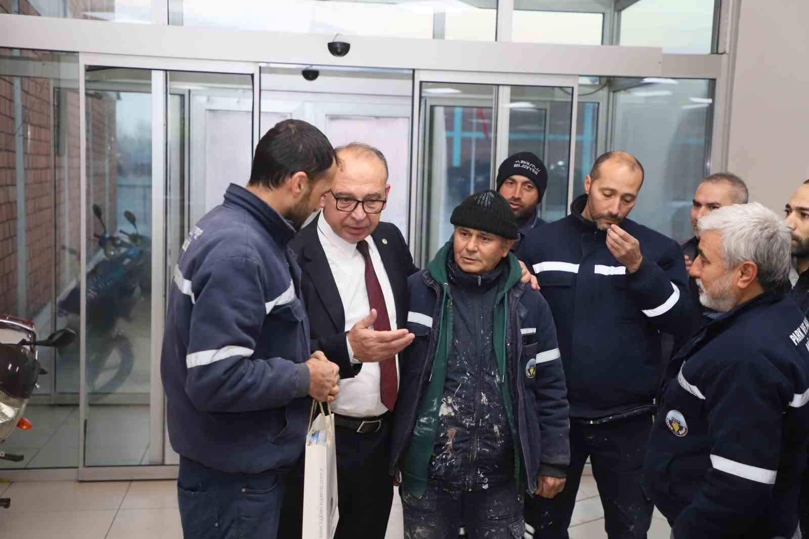 Başkan Çetin Akın güne Turgutlu’nun emekçileriyle başladı