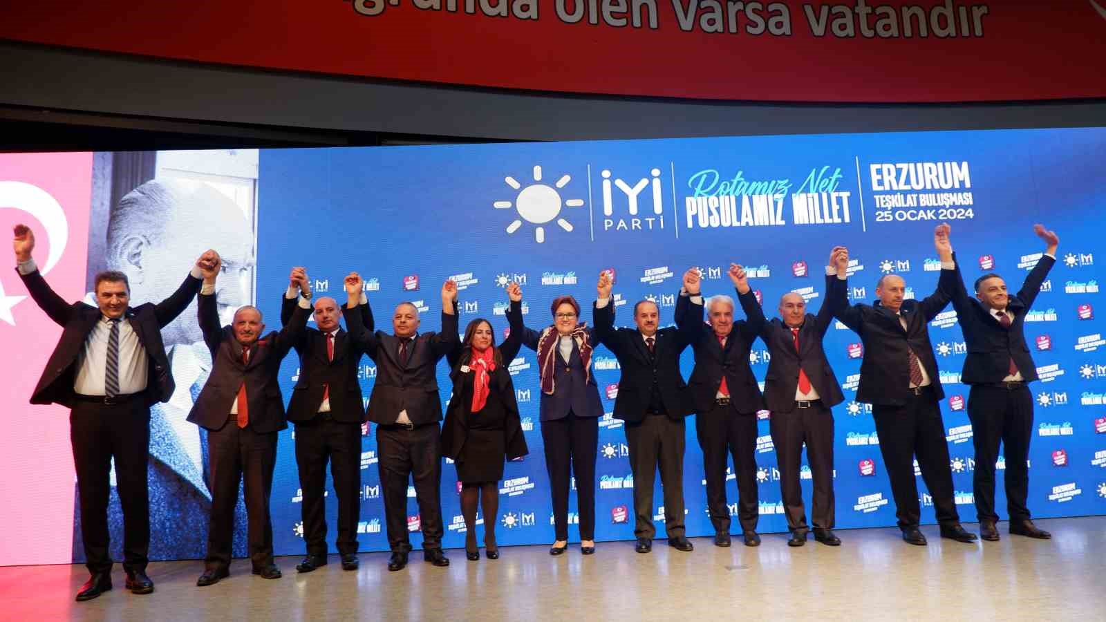 Akşener, Erzurum Büyükşehir Belediye Başkan adayını açıkladı
