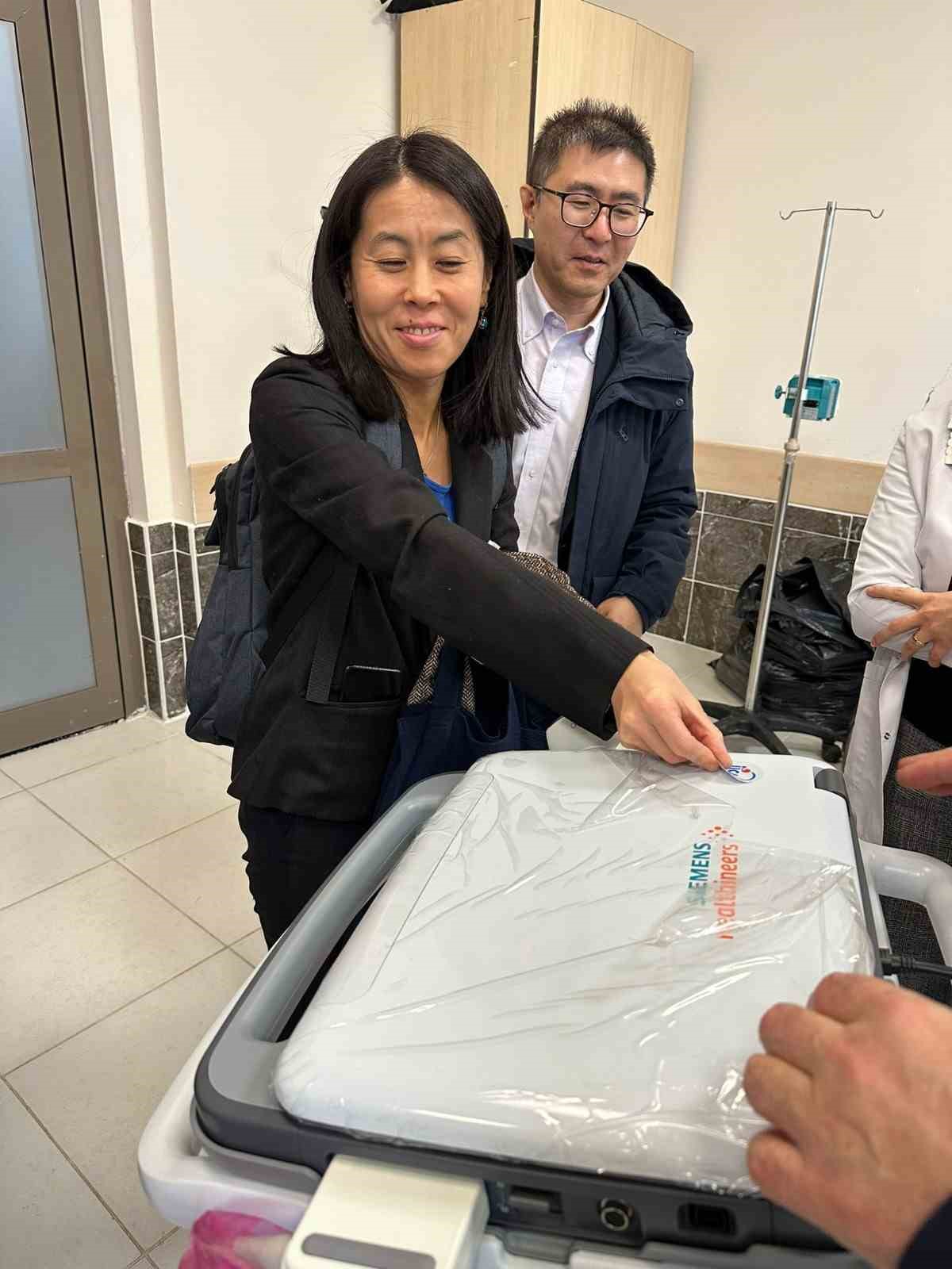 Japonya&rsquo;dan Besni Devlet Hastanesine USG cihazı
