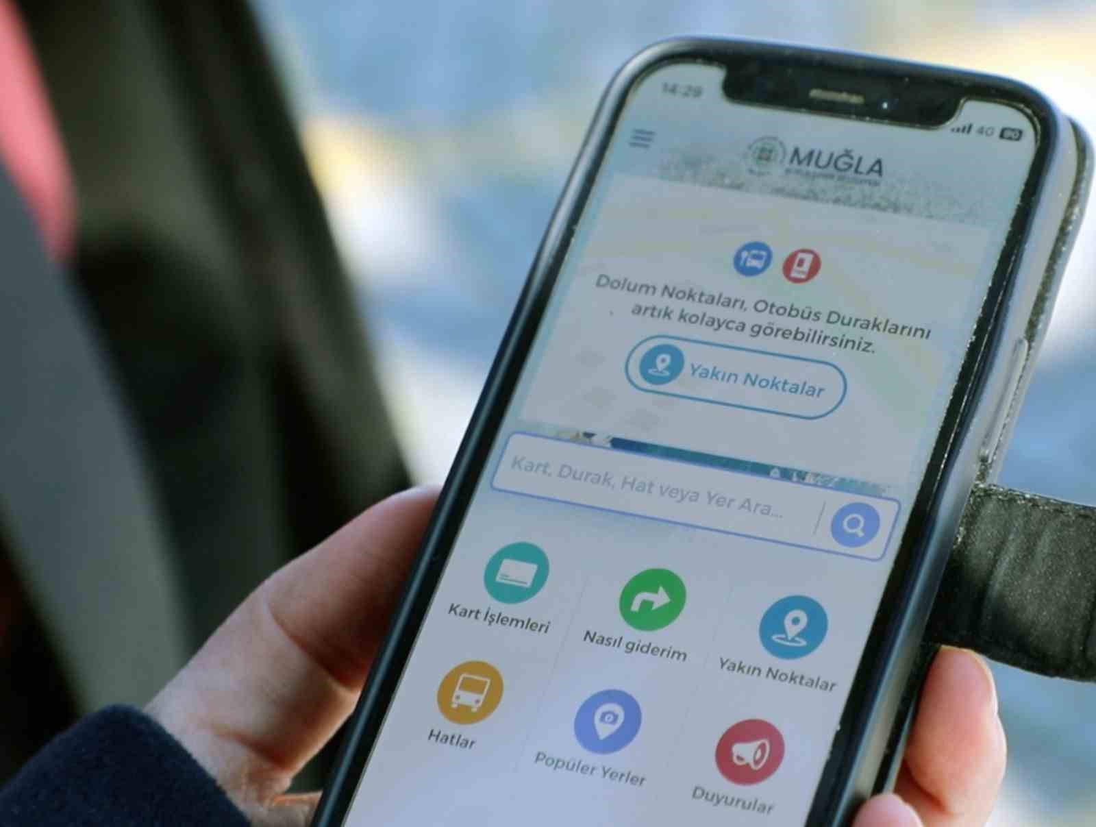 Muğla Büyükşehir Belediyesi ‘Durakta Bekliyorum’ uygulamasına başlıyor