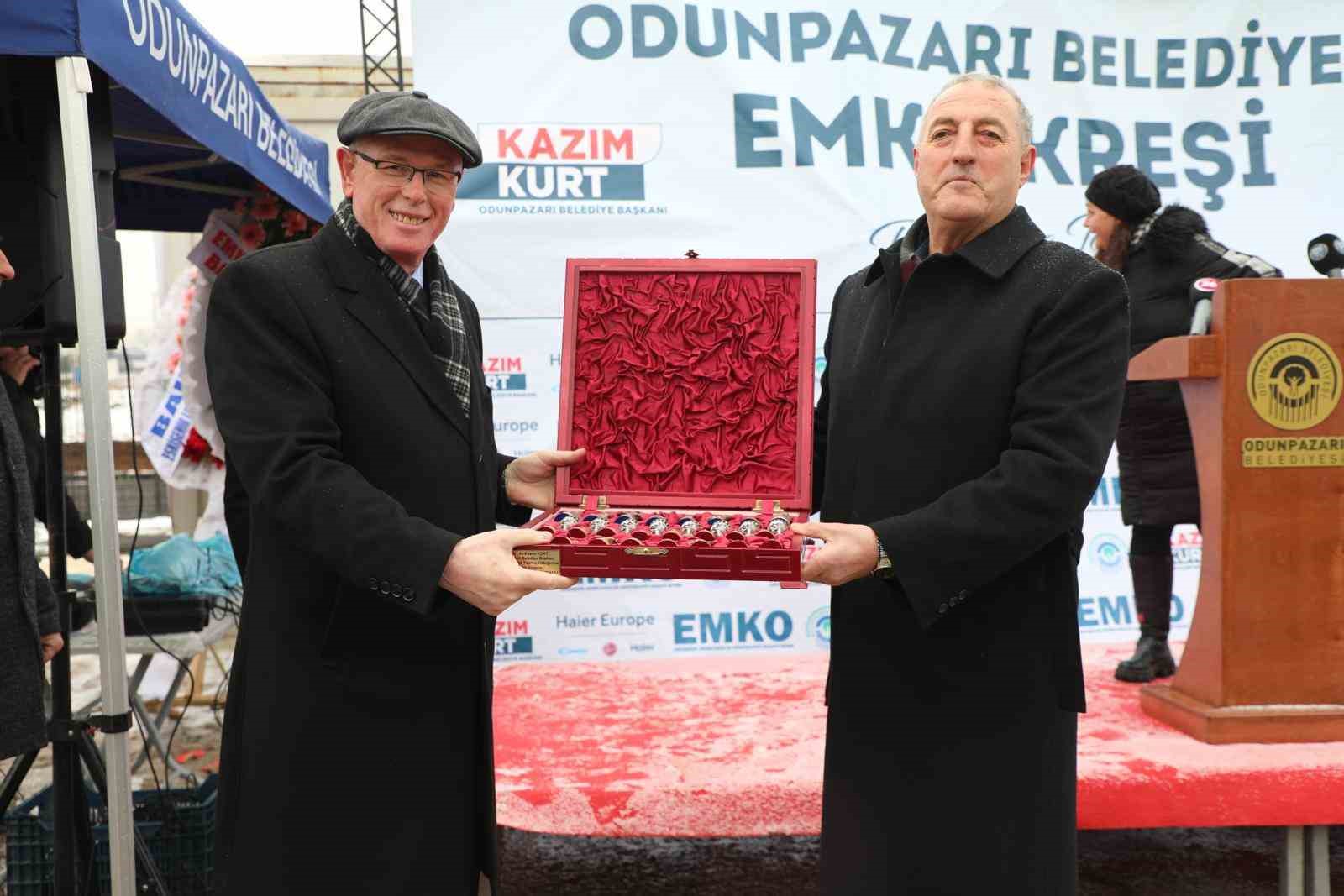 EMKO Sanayi Sitesine yapılacak kreşin temeli atıldı
