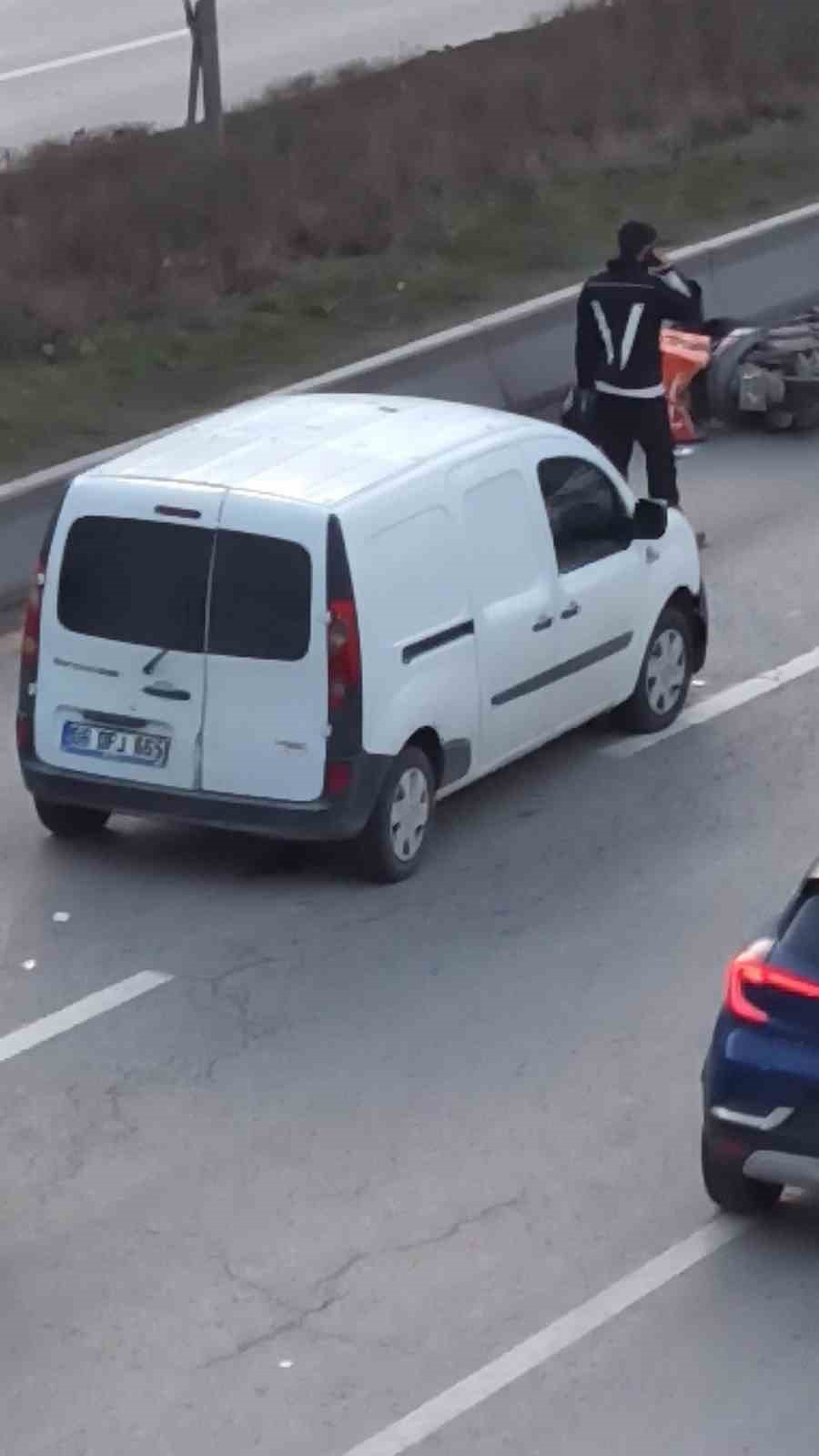 Ankara’da trafik kazası: 1 ölü, 1 ağır yaralı
