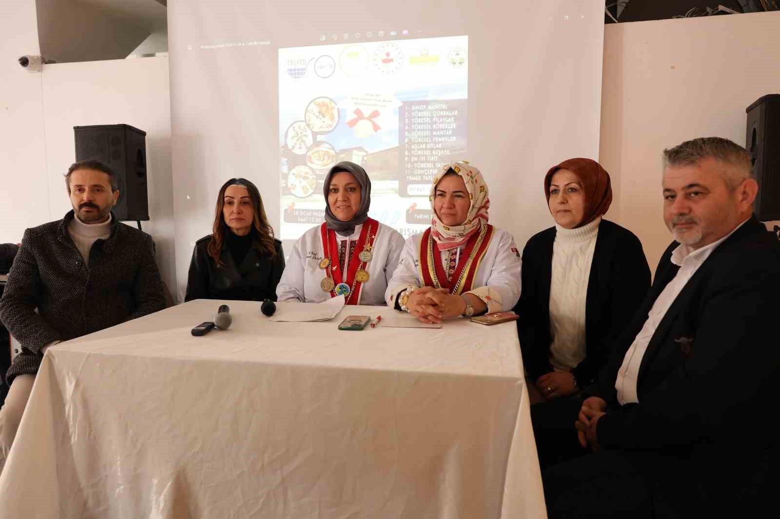 Sinop&rsquo;un lezzet ş&ouml;leni: Durağan&rsquo;da yerel yemek yarışması
