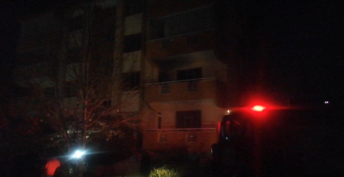 Isparta’da evde çıkan yangın paniğe neden oldu