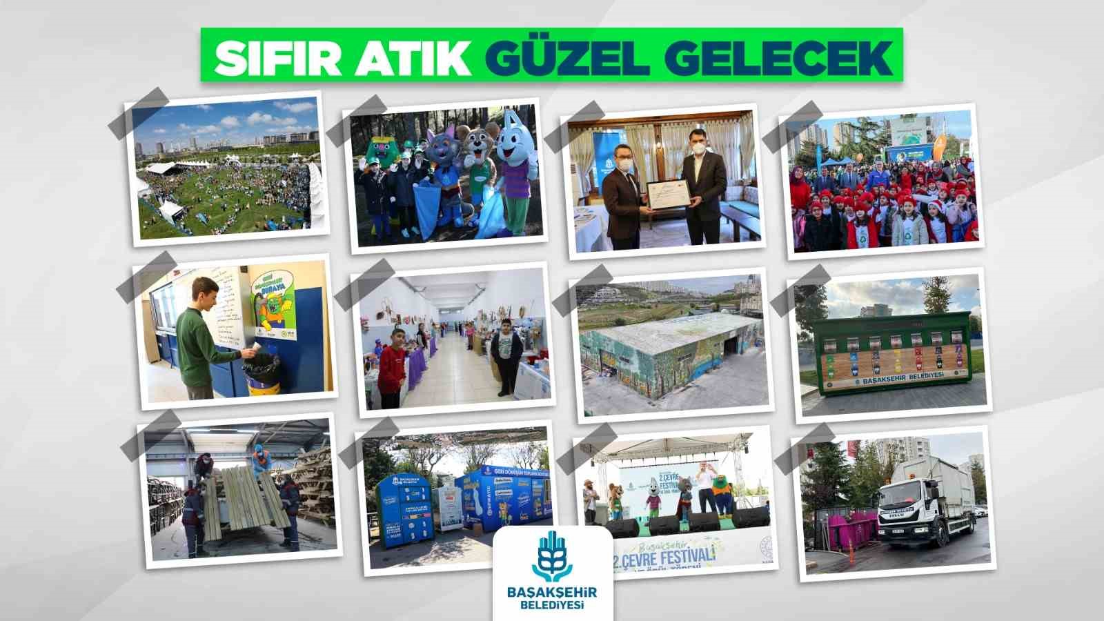 Başakşehir’de 2023 yılında tonlarca sıfır atık ekonomiye kazandırıldı