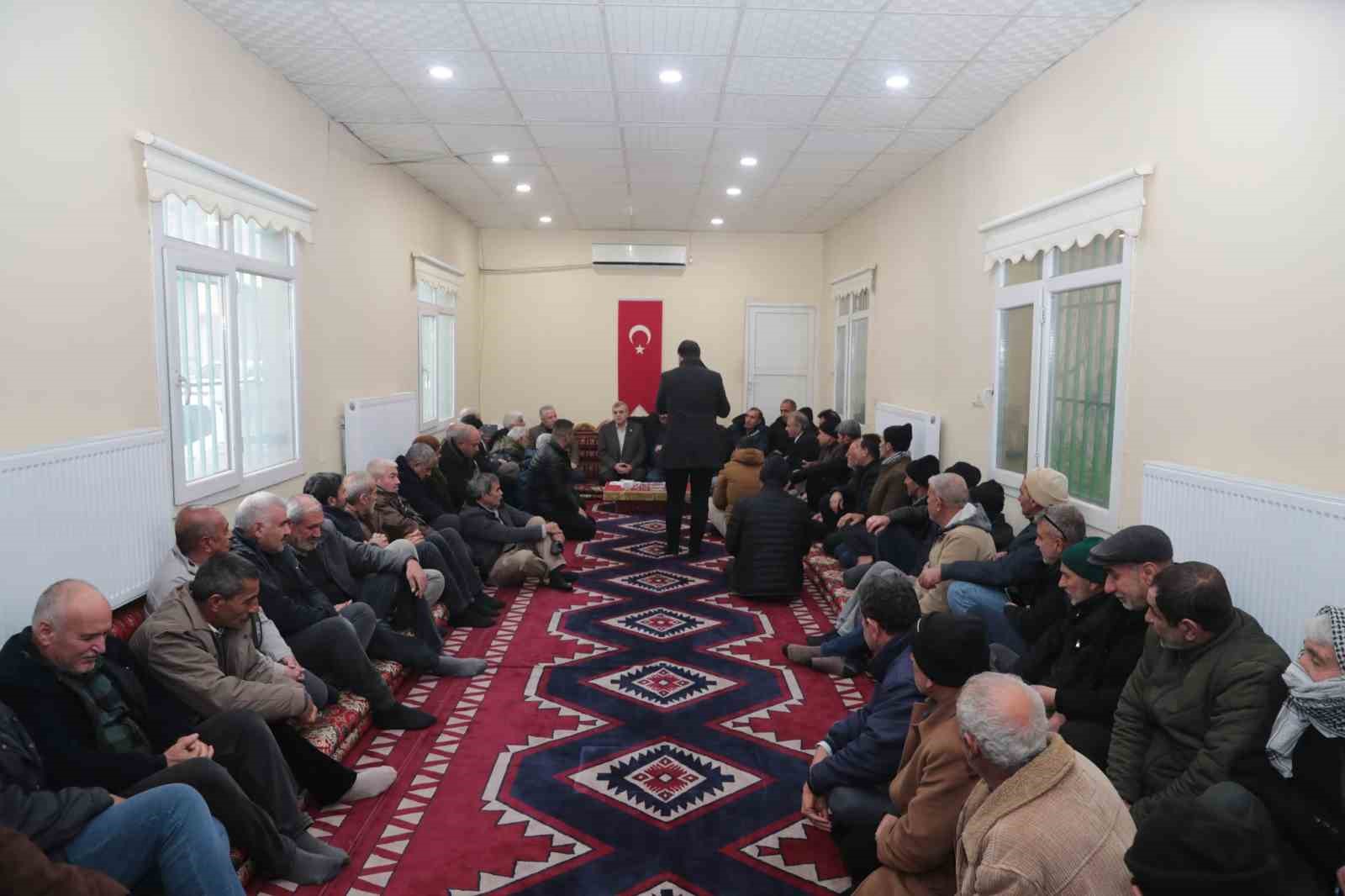Başkan Beyazgül inşaat ve yapıcılar derneği ile  bir araya geldi