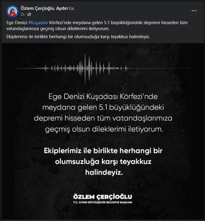 Başkan Çerçioğlu: "Ekiplerimizle teyakkuz halindeyiz"
