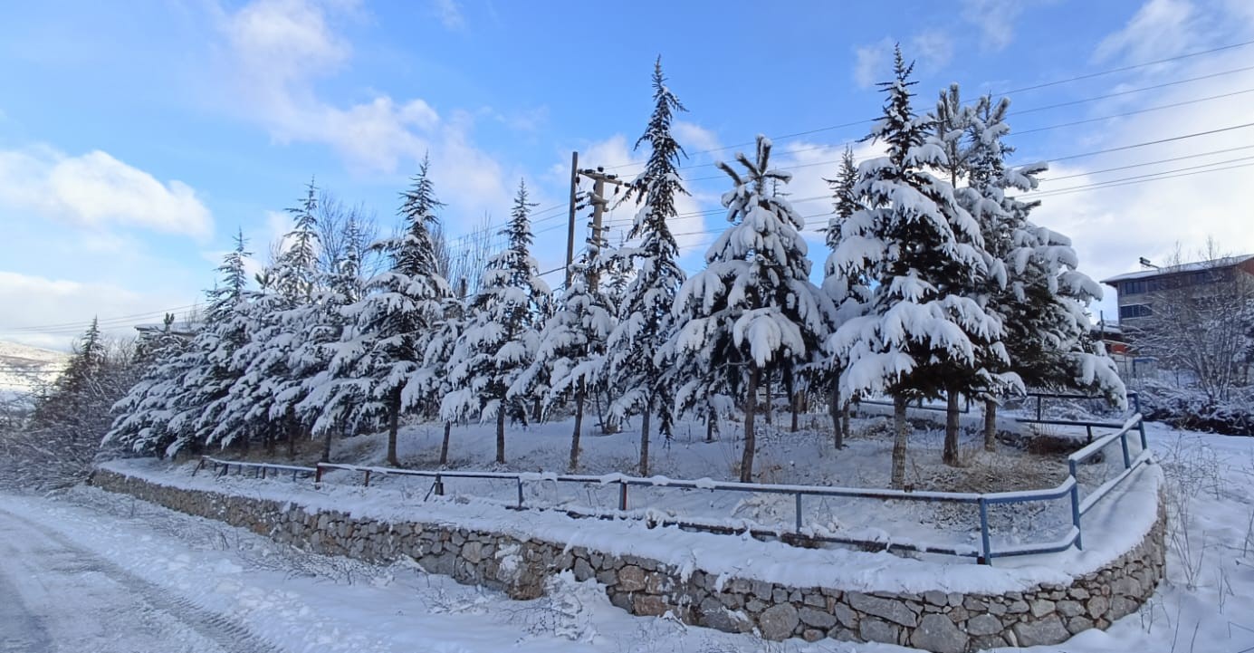 Kahramanmaraş&rsquo;ta kar sonrası kartpostallık g&ouml;r&uuml;nt&uuml;ler
