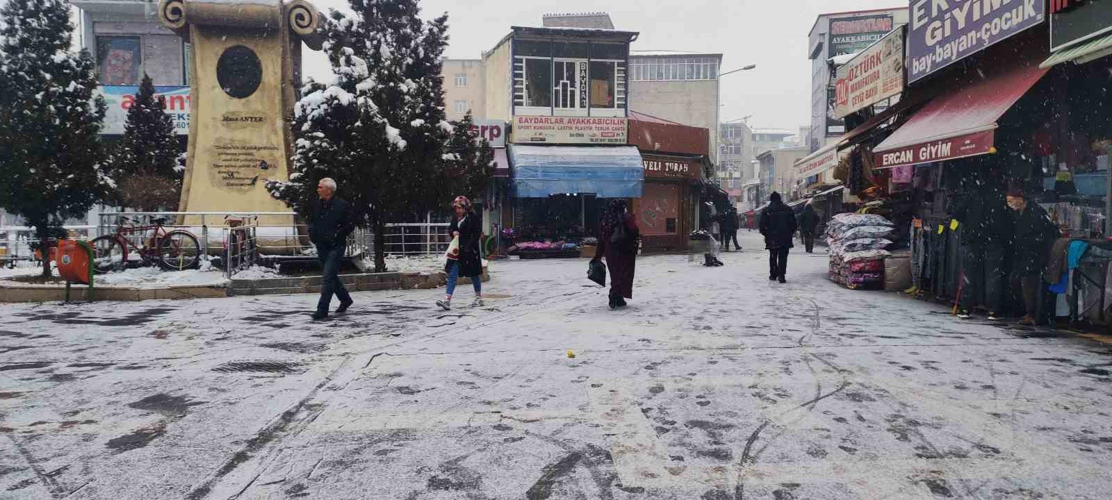 Iğdır’da kar yağışı başladı
