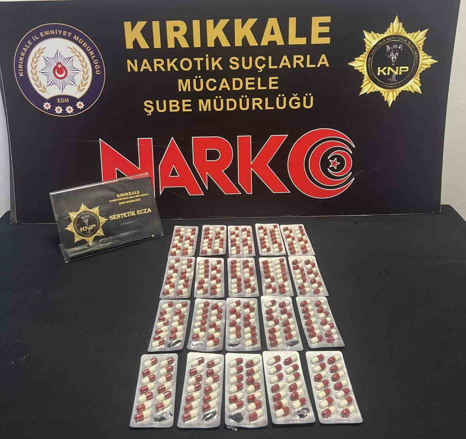 Kırıkkale’de uyuşturucu operasyonu: 1 gözaltı