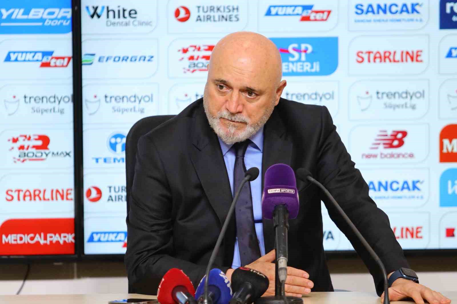 Hikmet Karaman: “Kaybettiğimiz 3 puanı deplasman galibiyetiyle telafi etmek zorundayız”