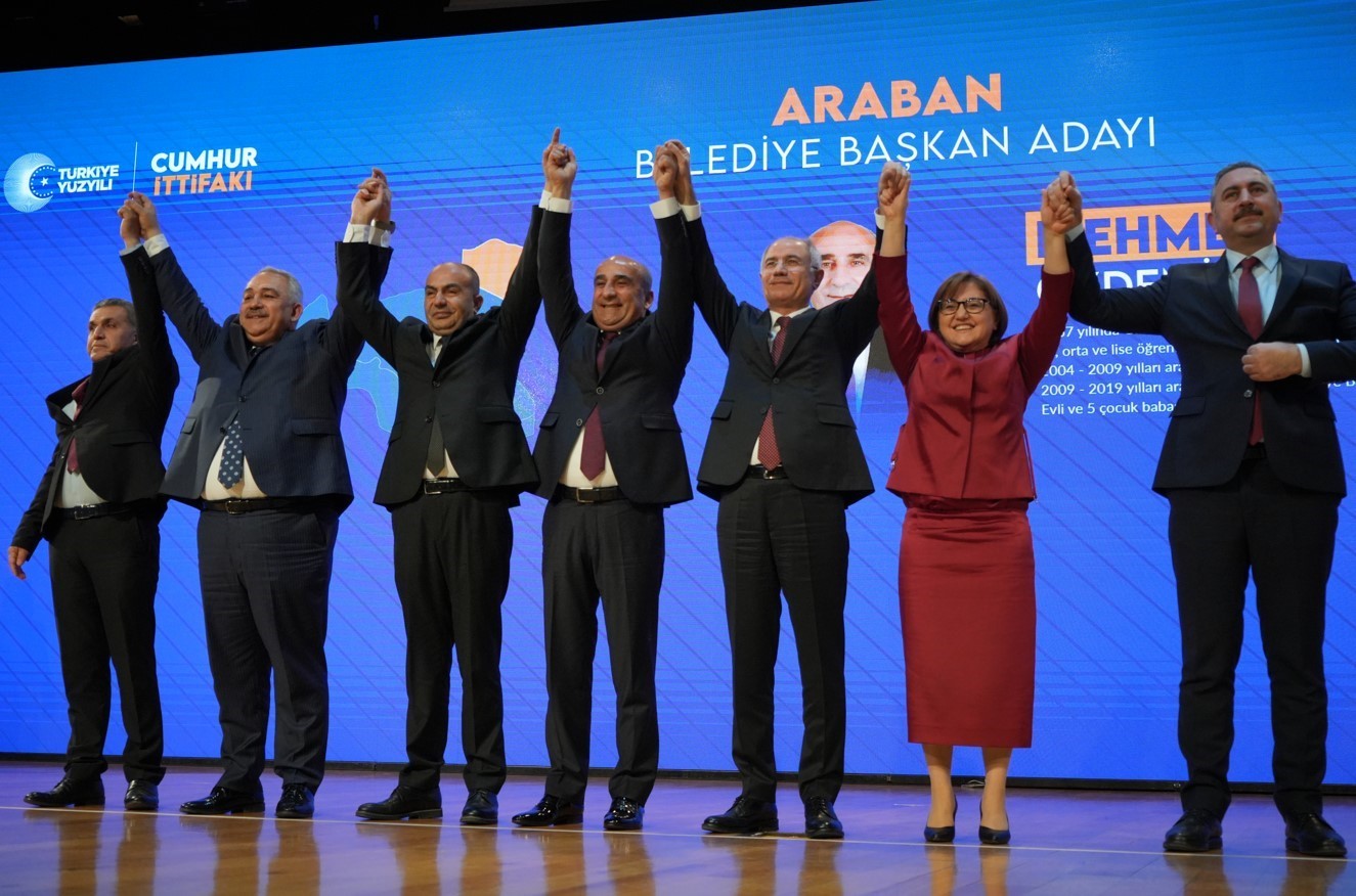 Cumhur İttifakı’nın Gaziantep adayları tanıtıldı
