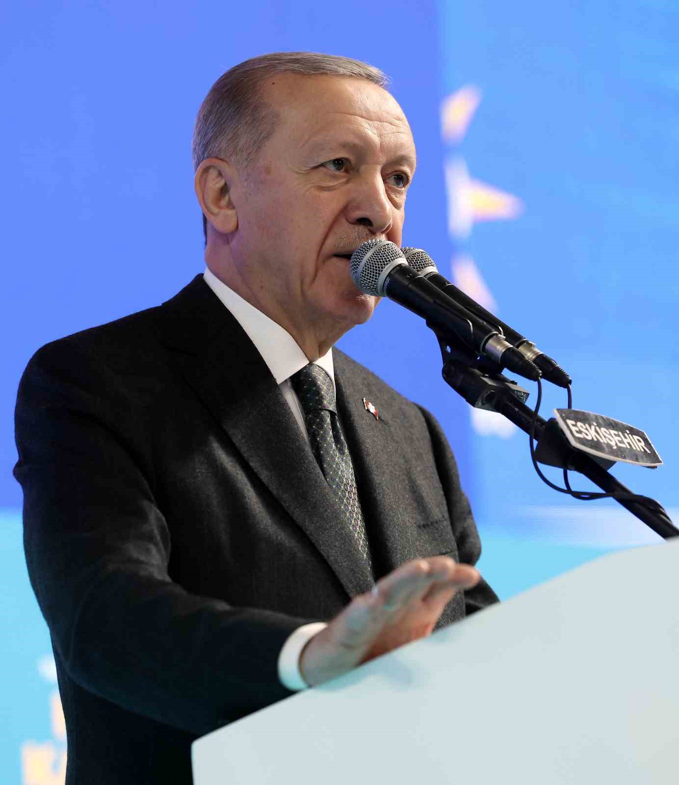 Cumhurbaşkanı Erdoğan Eskişehir’de

