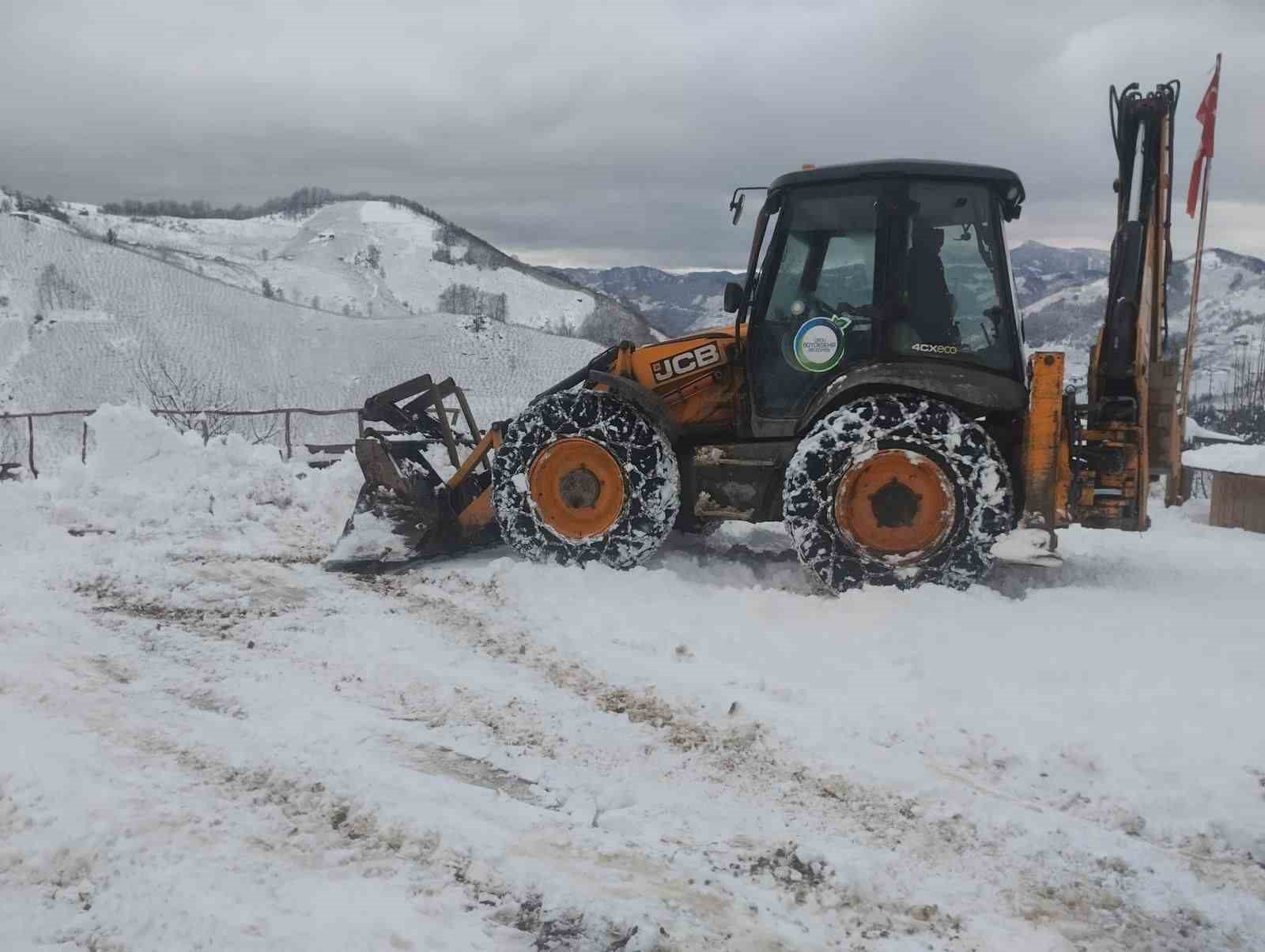 Ordu Büyükşehir Belediyesi ’karla’ mücadeleye hazır
