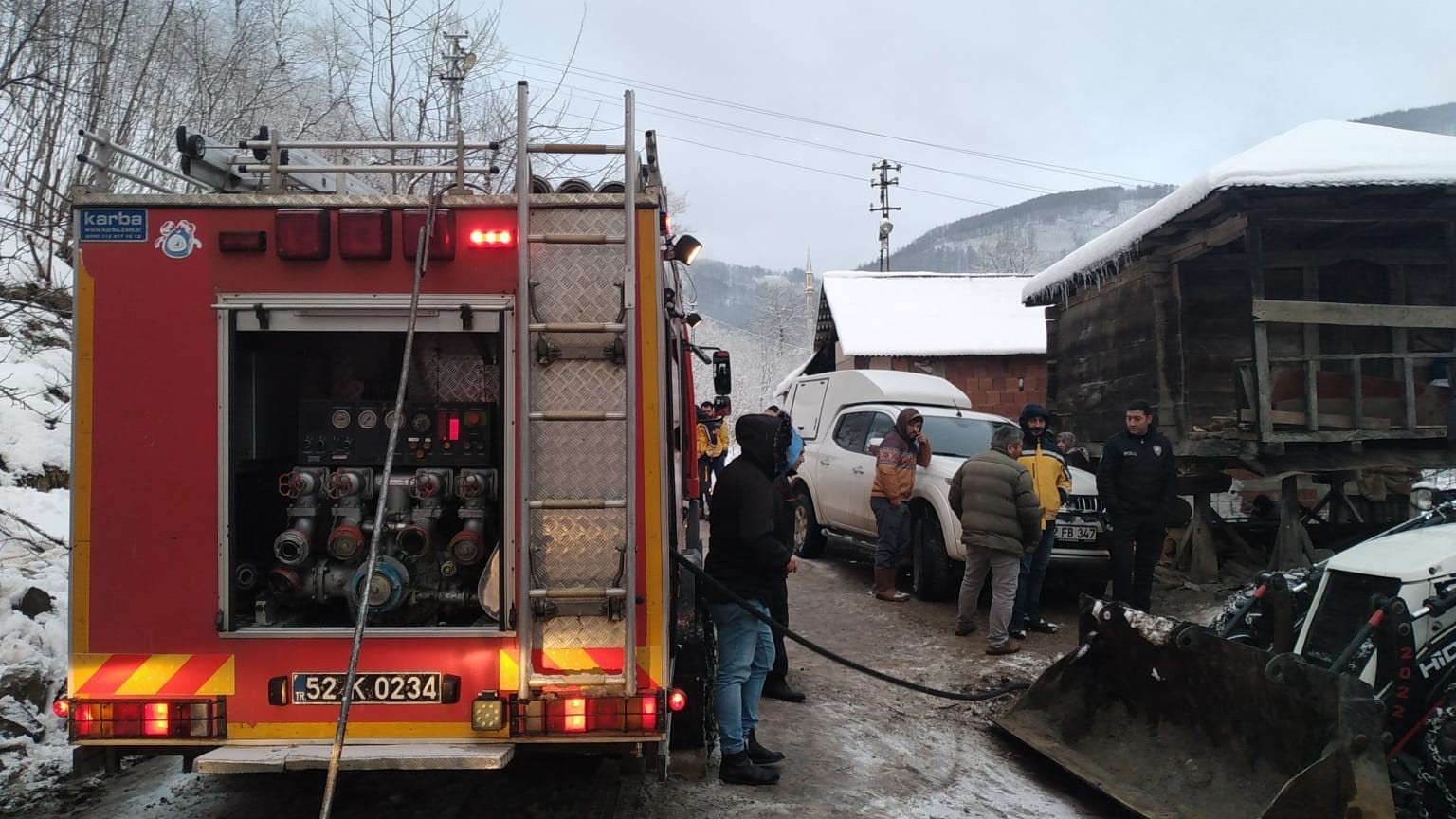 Ordu’da ev yangını: 1 ölü