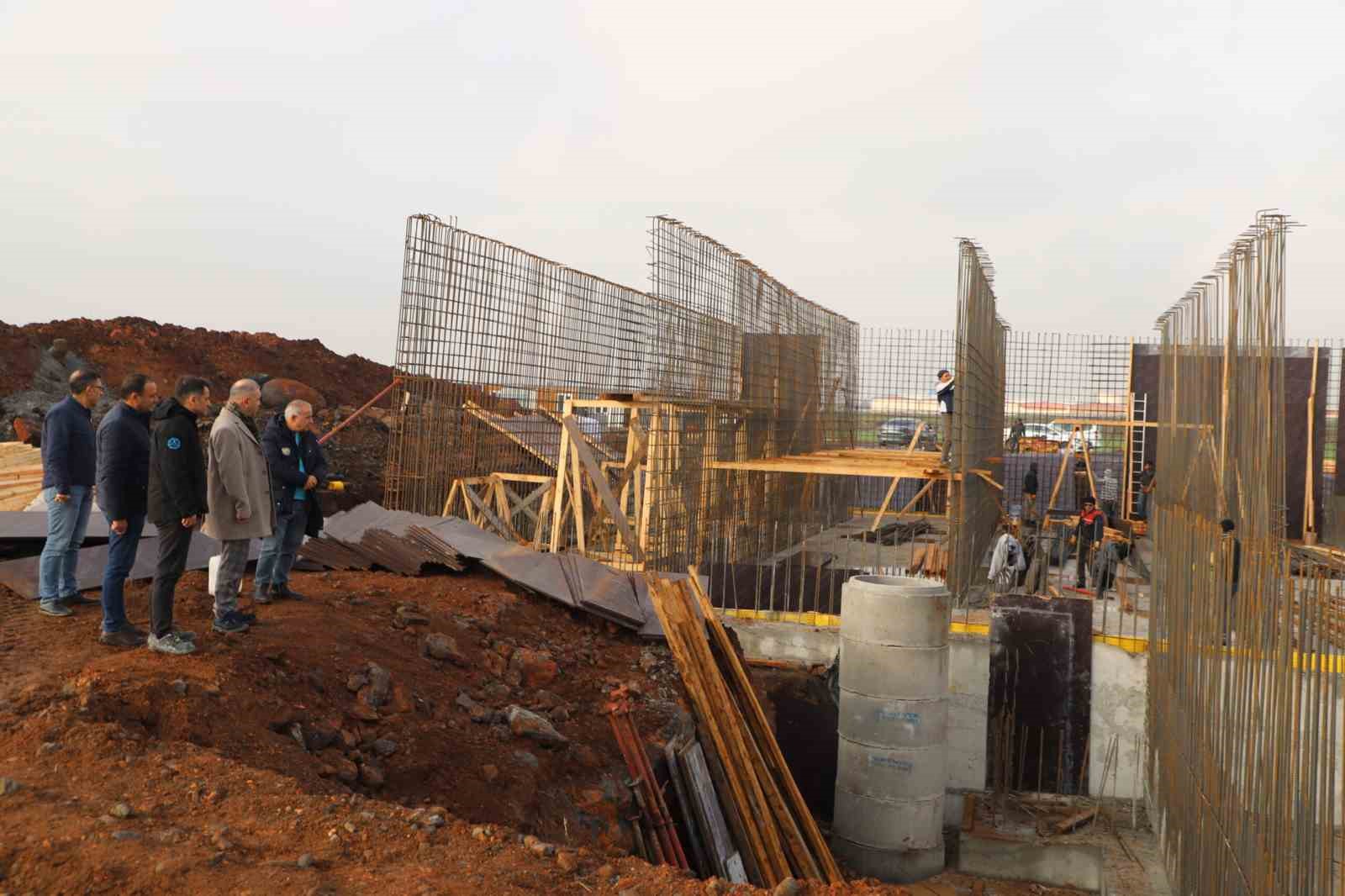 Diyarbakır’da deprem konutları içme suyu projesinde çalışmalar sürüyor
