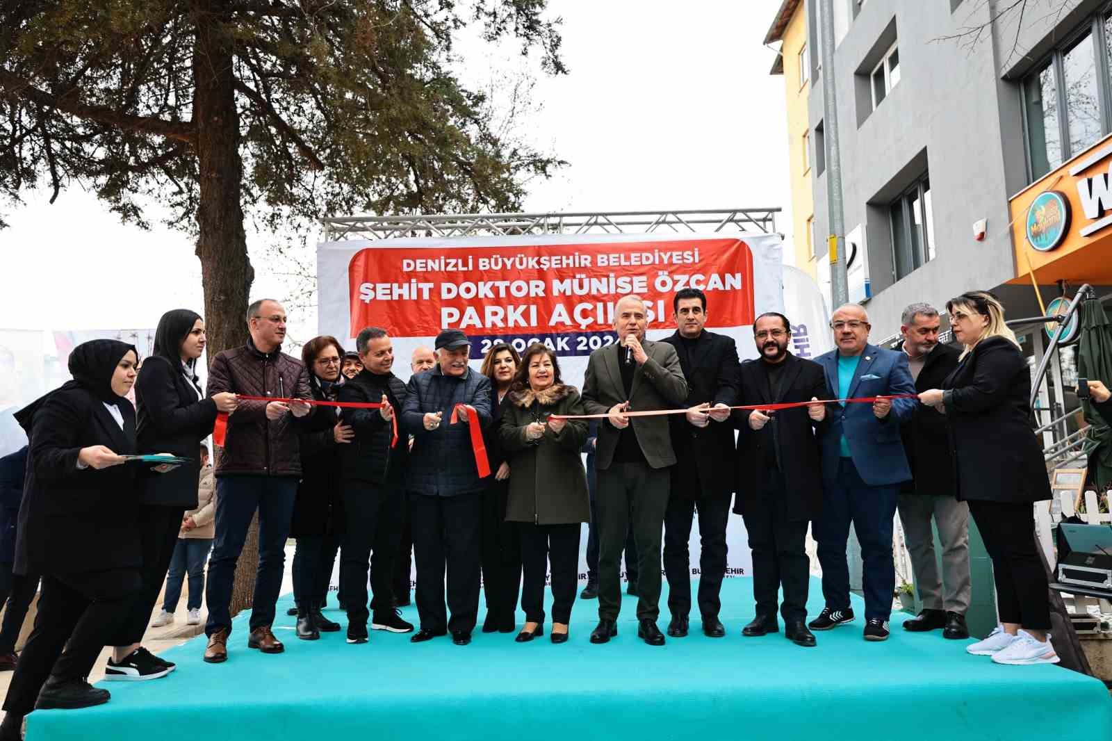 Şehit Doktor Munise Özcan’ın adı Büyükşehir ile yaşıyor
