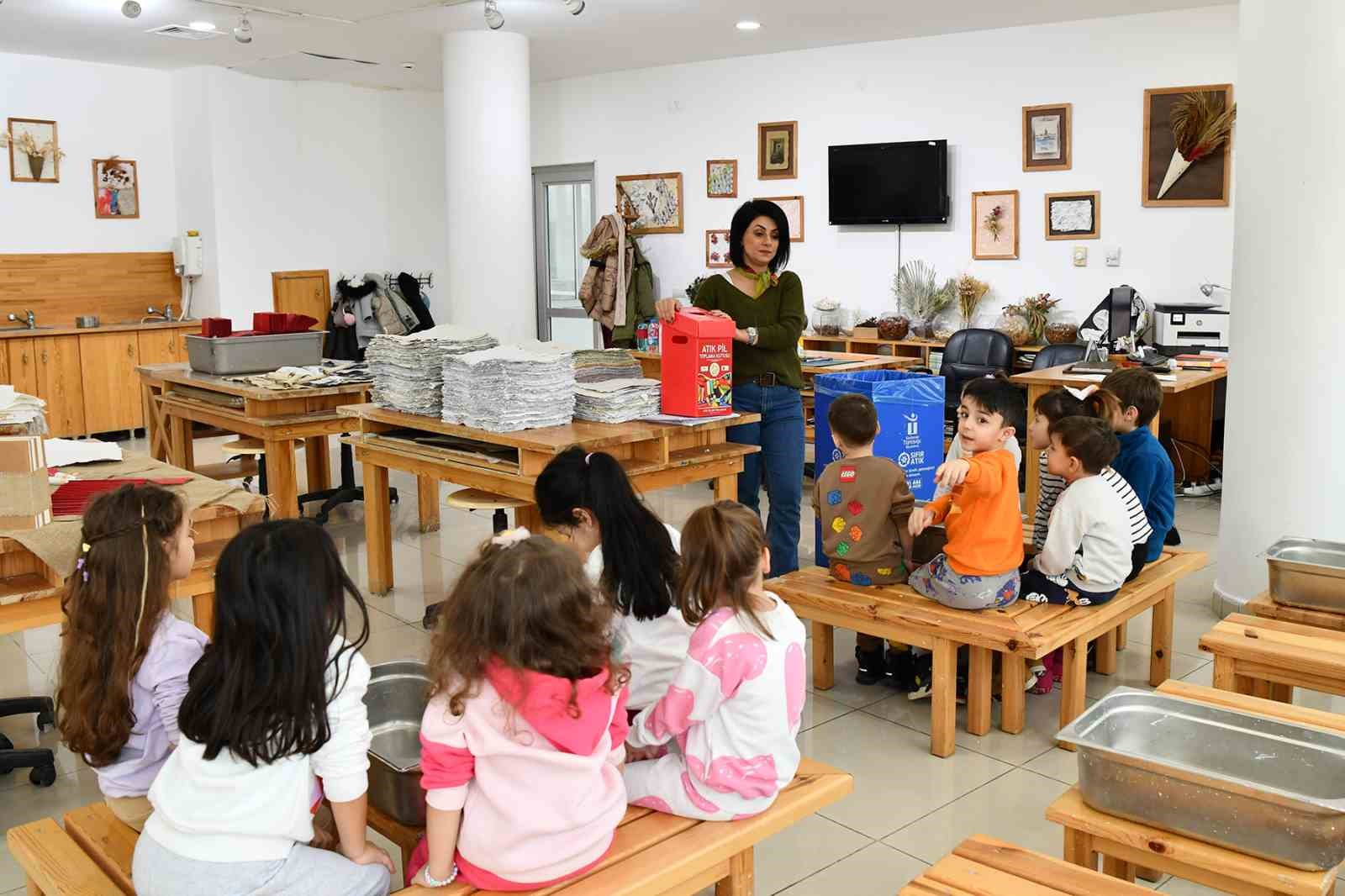 Tepebaşı’nda çocukların ara tatili dolu dolu geçiyor