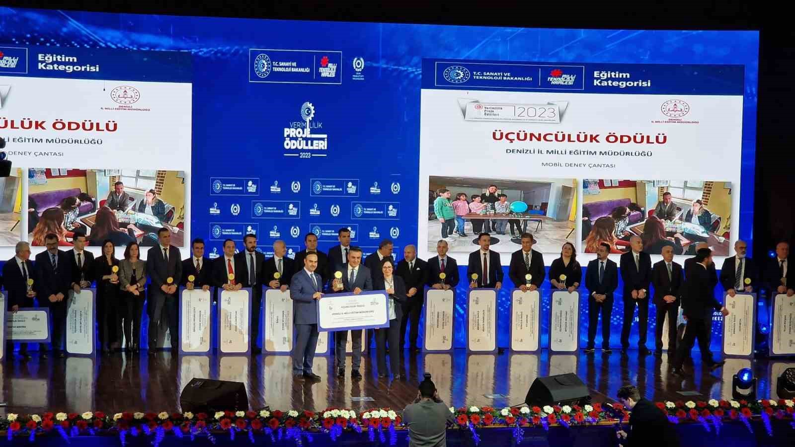 Denizli İl Milli Eğitim Müdürlüğü ’Verimliliğin Şampiyonları’ arasında yerini aldı
