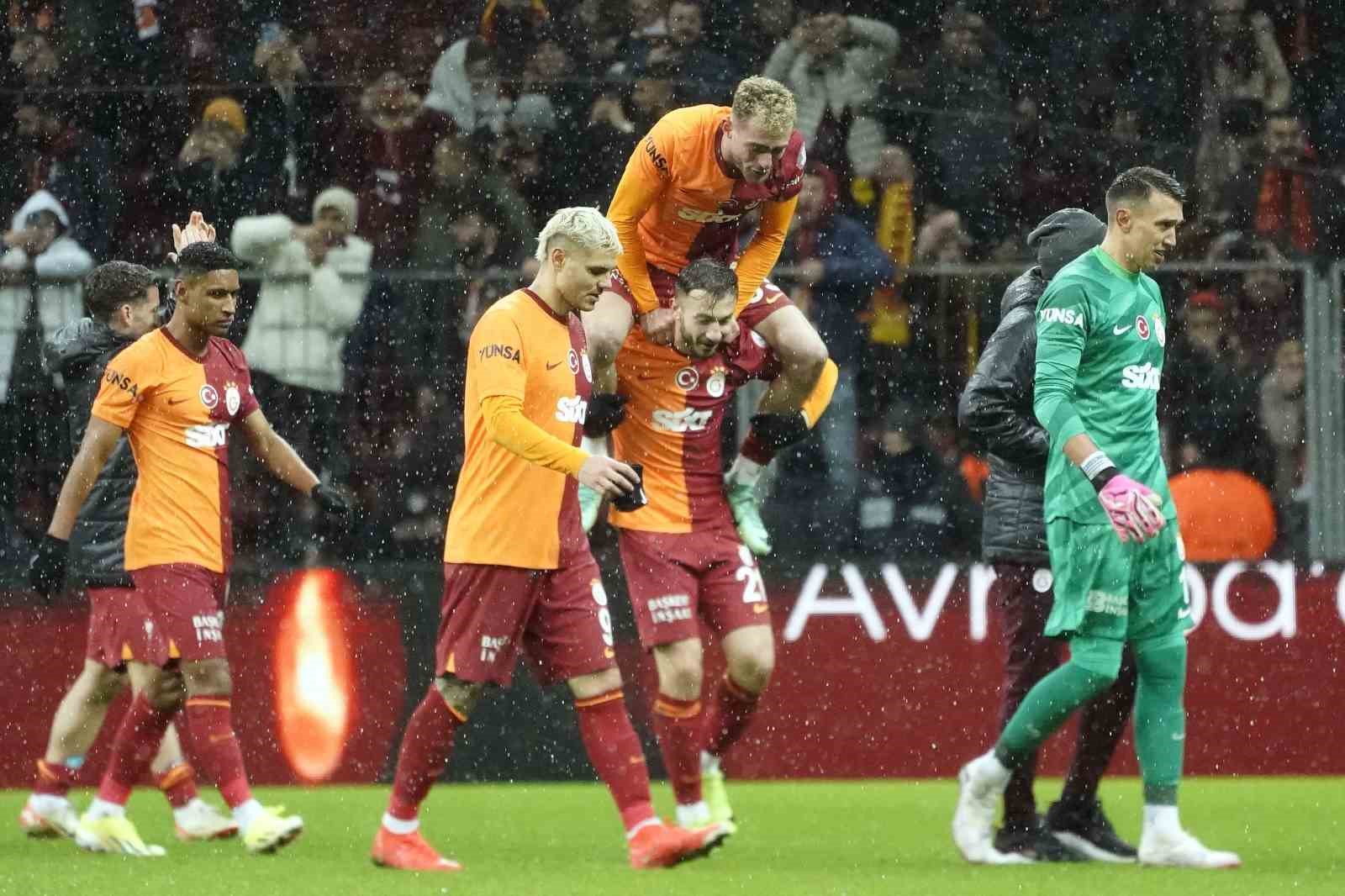 Trendyol Süper Lig: Galatasaray: 2 - Gaziantep FK: 1 (Maç sonucu)
