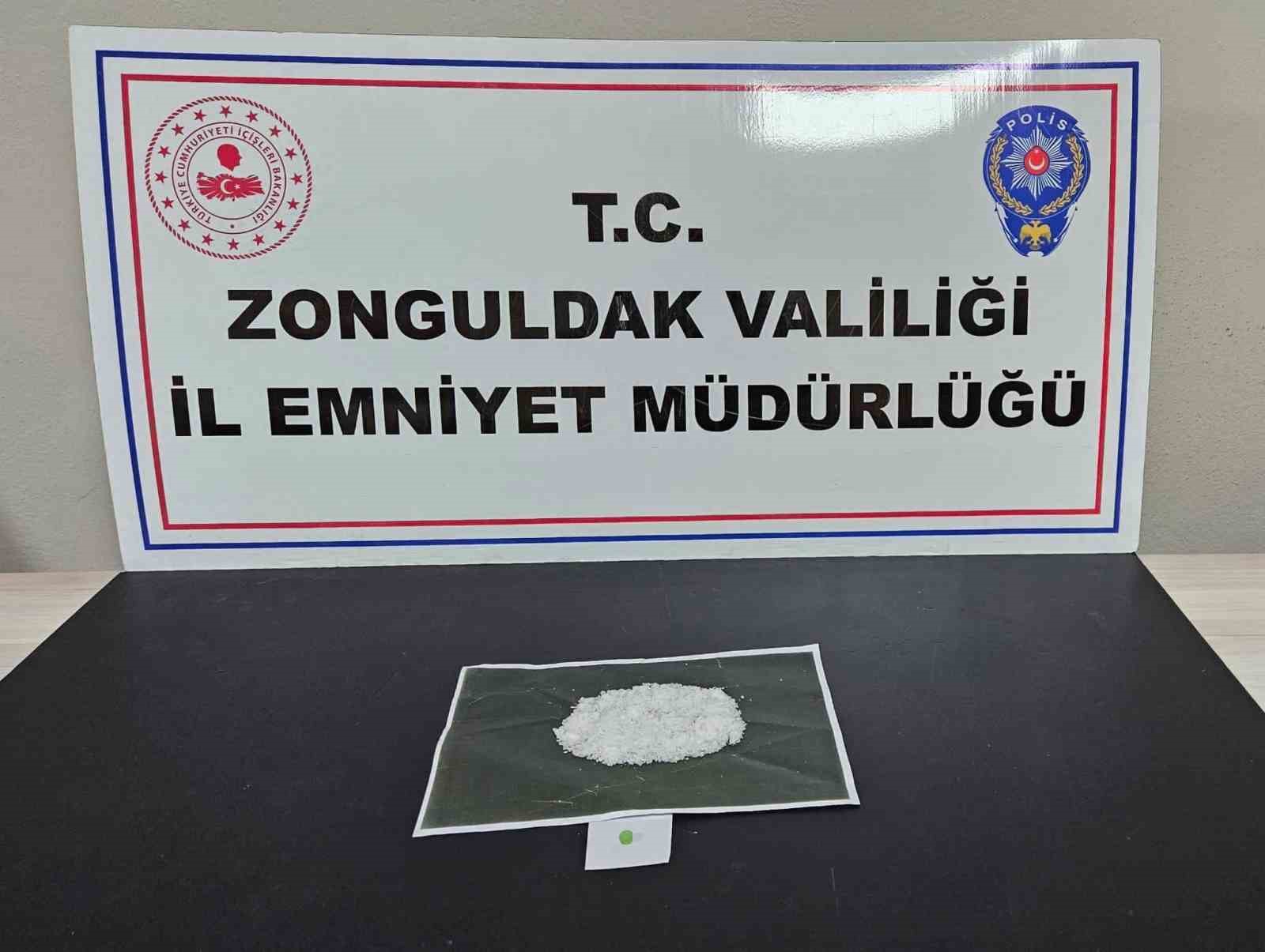 Zonguldak’ta uyuşturucu operasyonunda 2 tutuklama