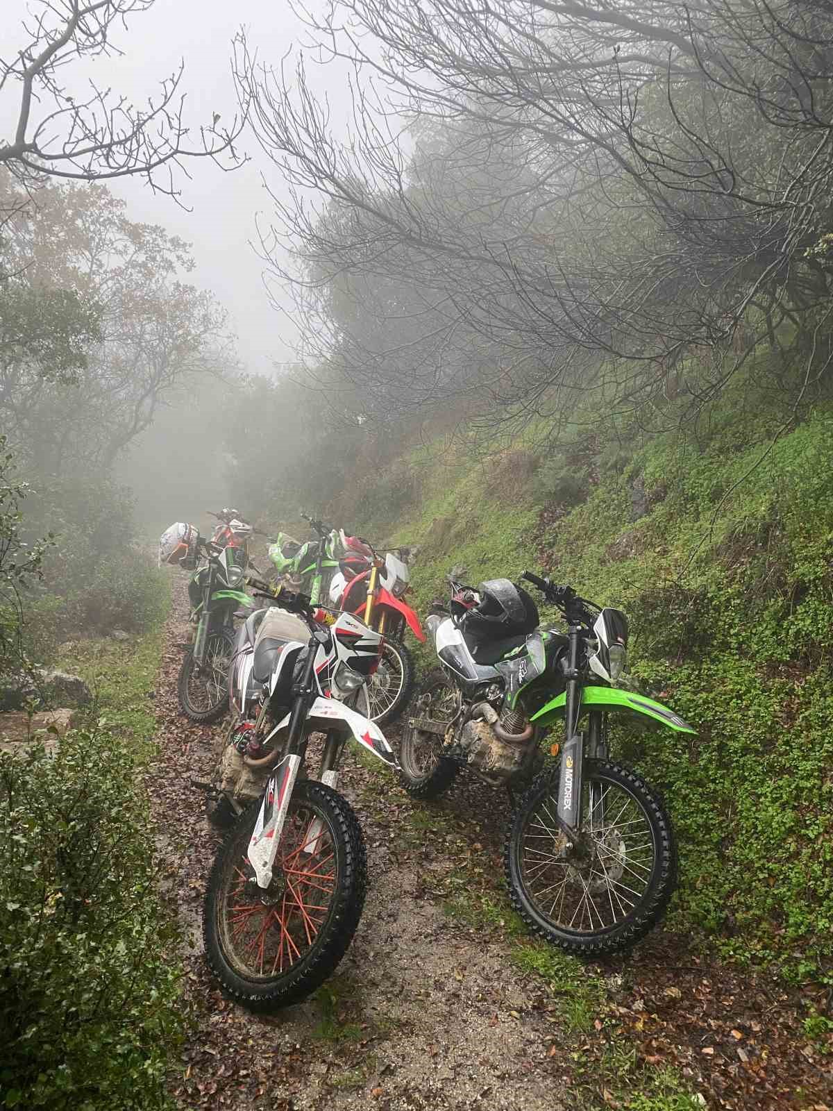 Aydın’ın doğal güzellikleri motokros tutkunlarının rotasına girdi
