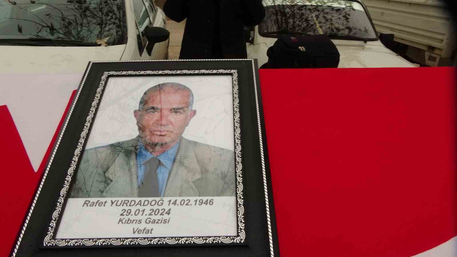 Kıbrıs Gazisi Yurdadoğ son yolculuğuna uğurlandı