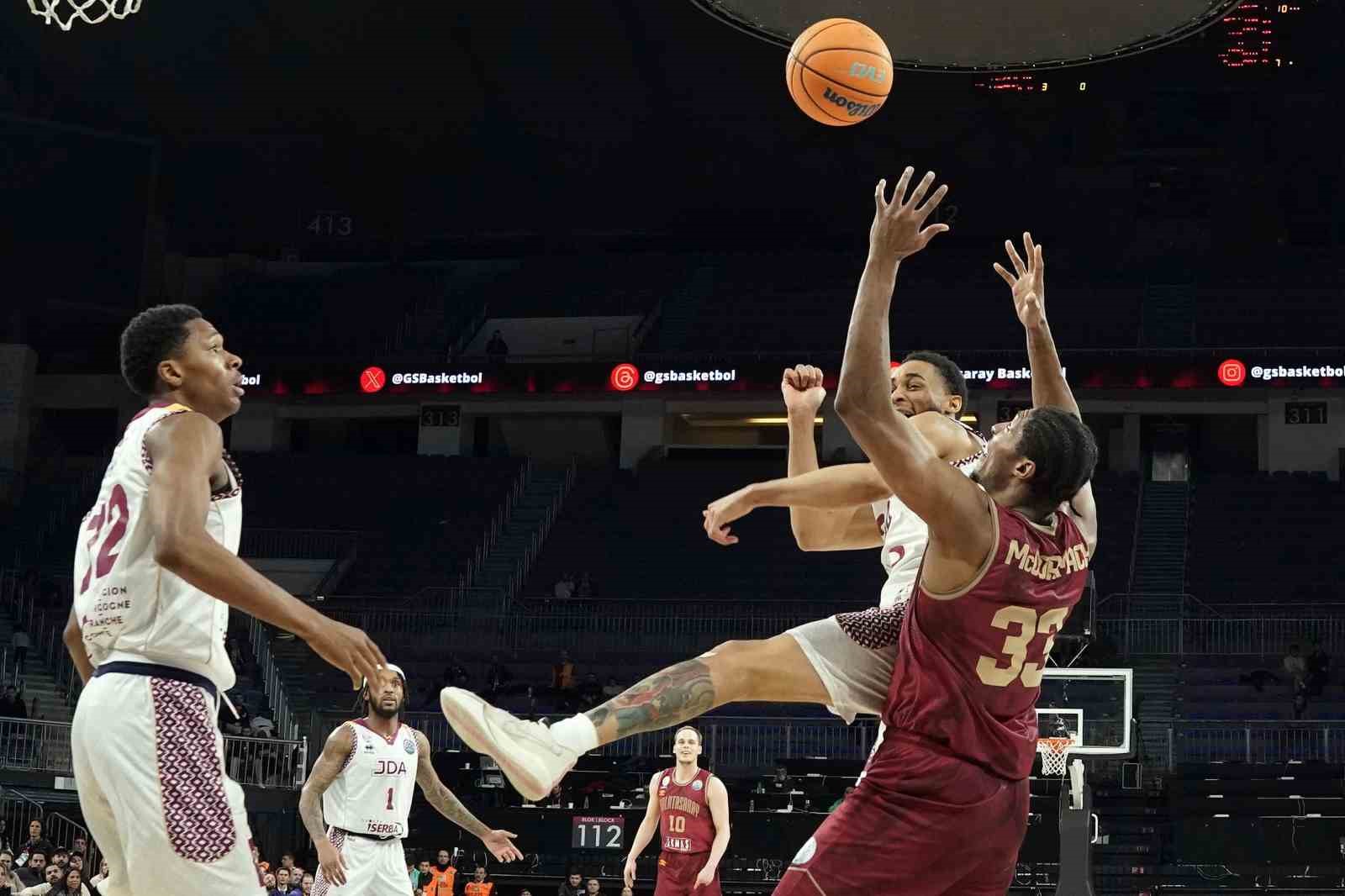 Basketbol Şampiyonlar Ligi: Galatasaray: 93 - JDA Bourgogne Dijon: 96