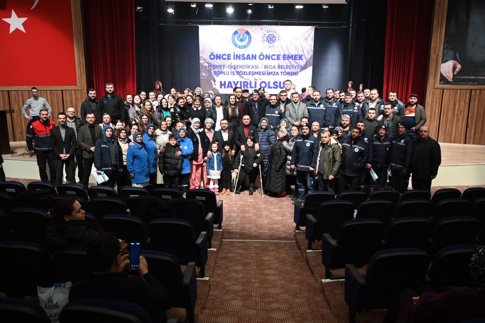 Biga Belediyesi en düşük işçi maaşını 30 bin 450 TL’ye yükseltti